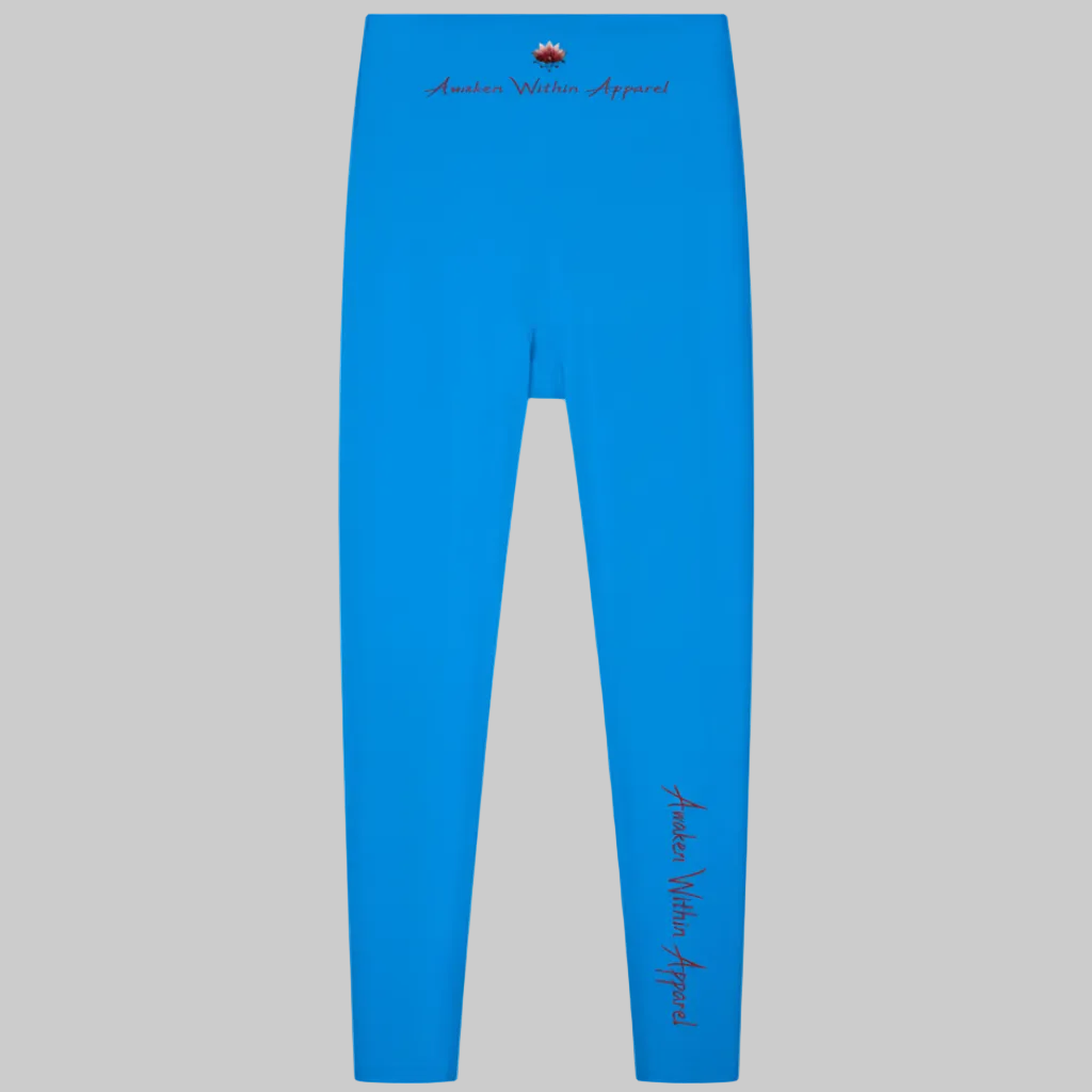 Lotus Women's Solid High Rise Leggings