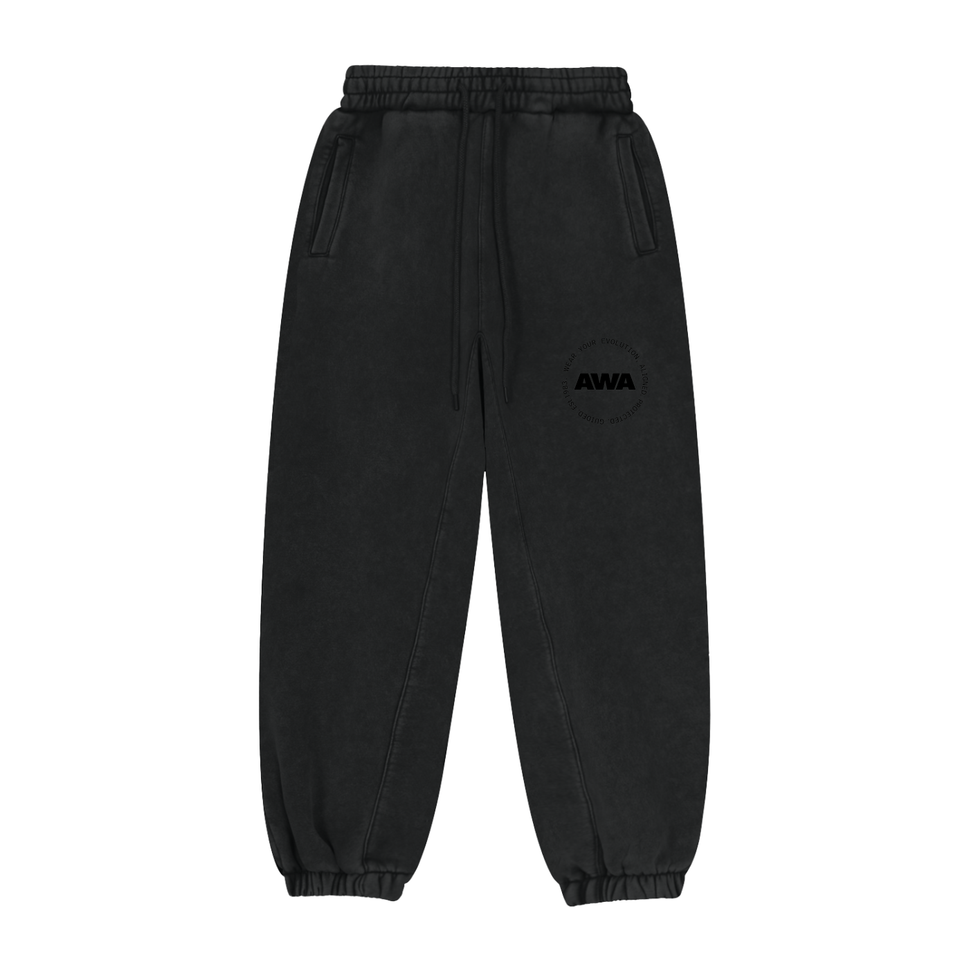 AWA Logo Fleeced Jogger Sweatpants