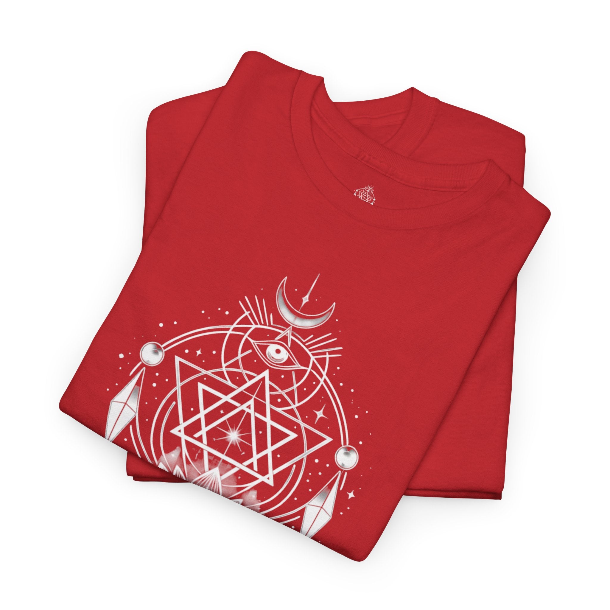 'Awaken Within' Spiritual Lotus Sacred Geometry T-Shirt