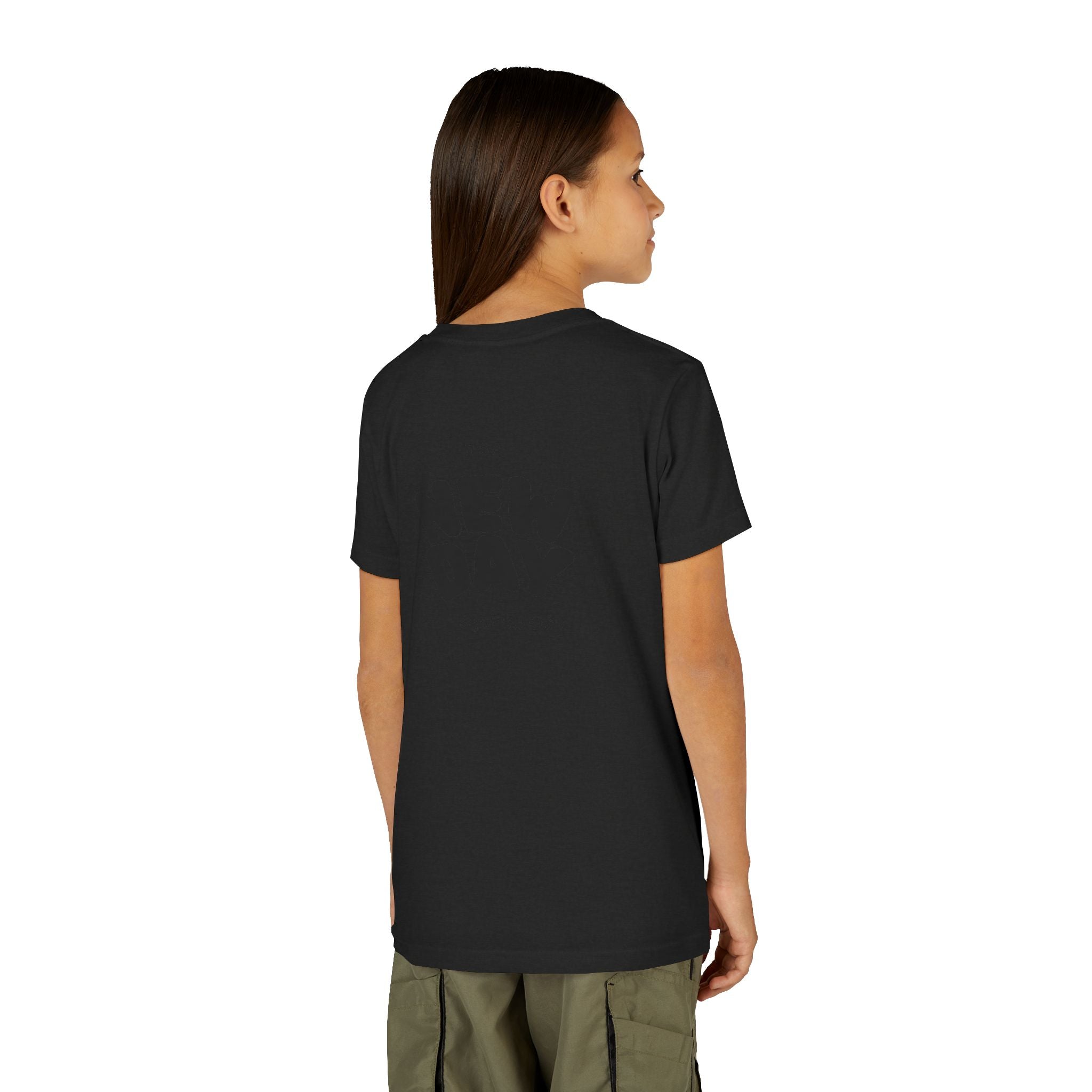 Youth Tee — "Awaken Within" Lotus Front & "It's a New Day" Back Inspirational Shirt