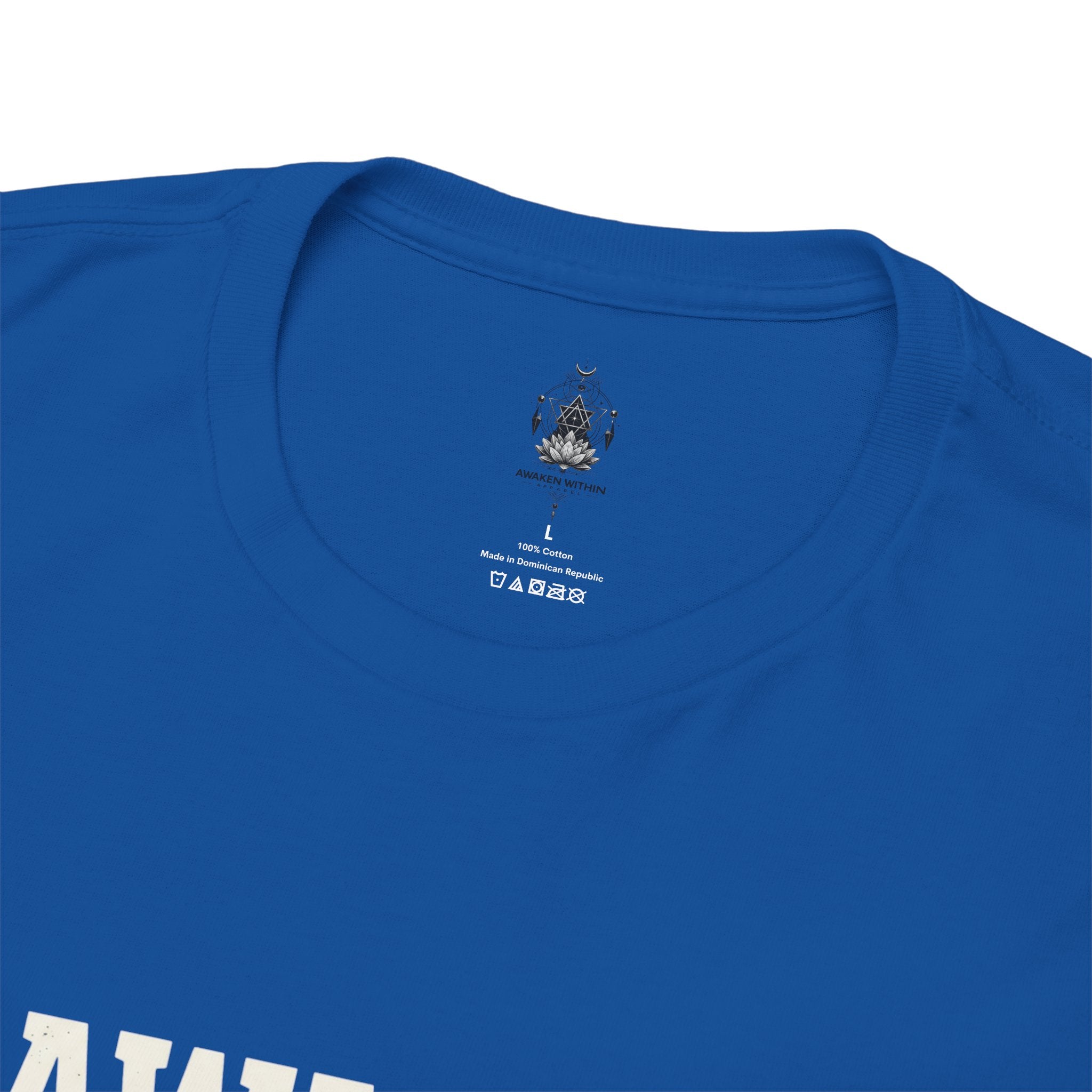 Awaken Within Lotus Tee — Spiritual Yoga Shirt