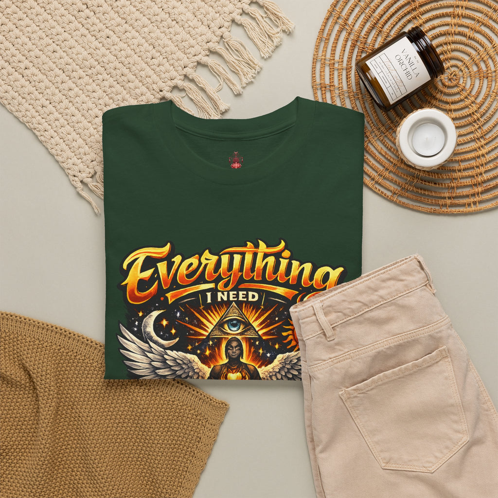 Everything I Need Already Lives Within Me Tee – Inspirational Eagle Graphic T-Shirt - Awaken Within Apparel