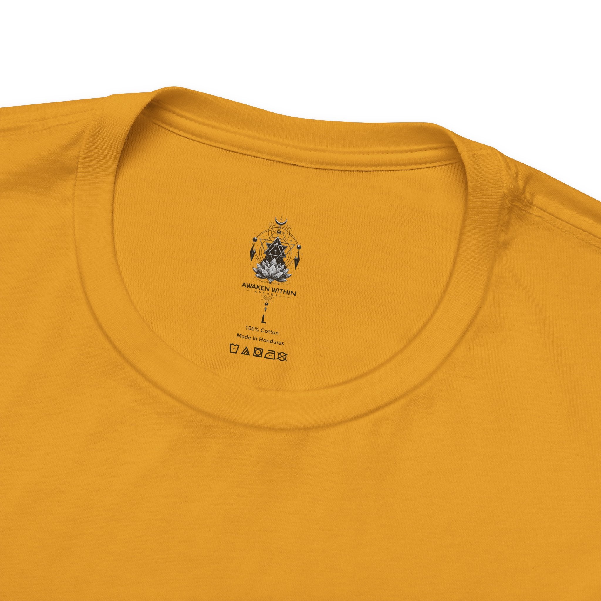 Circular “Wear What You’re Becoming” Tee — Minimal Graphic Short Sleeve