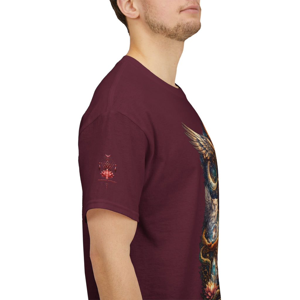 'Anchored, Protected, Guided' Sacred Geometry T-Shirt