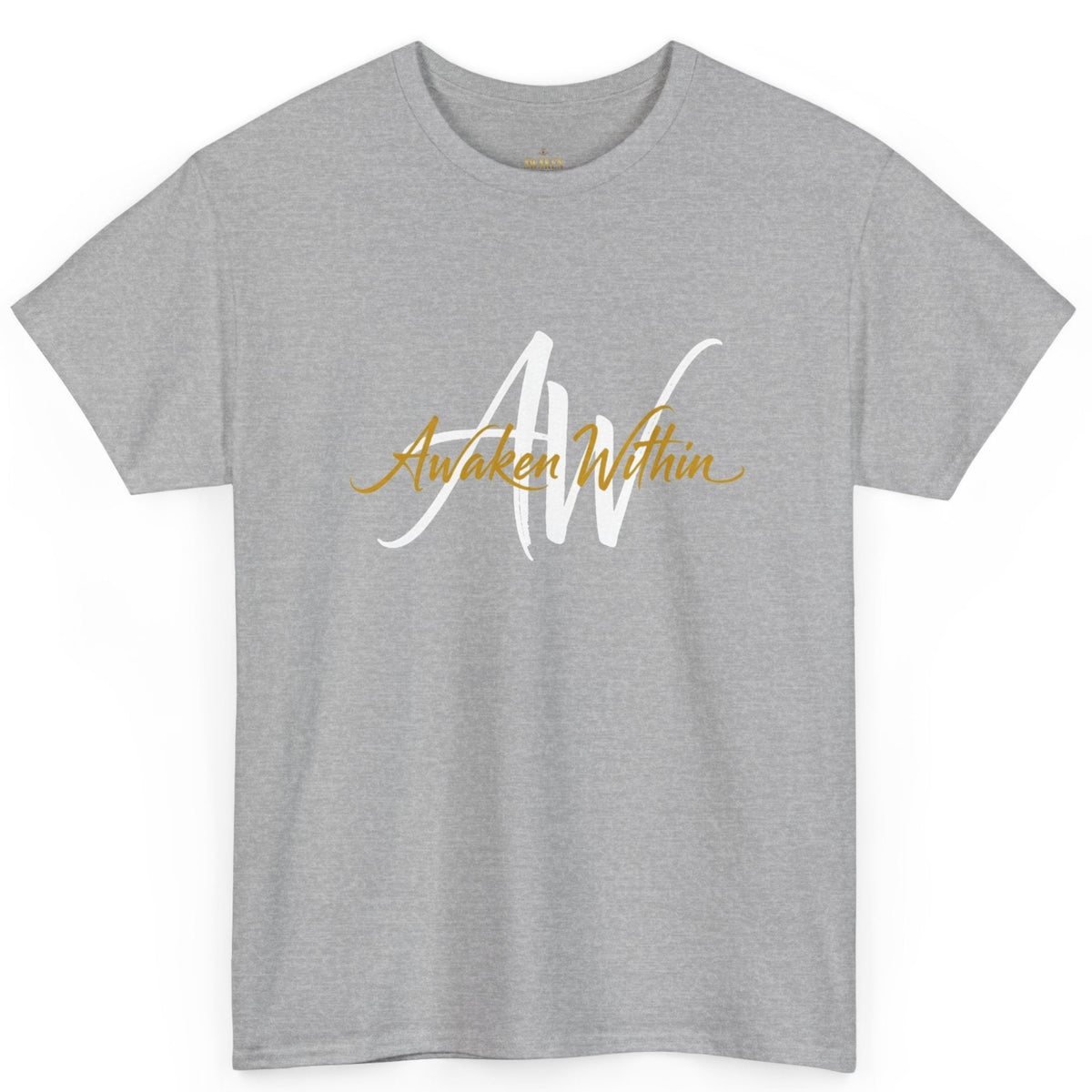 AW Script Logo Tee — Streetwear Graphic T-Shirt