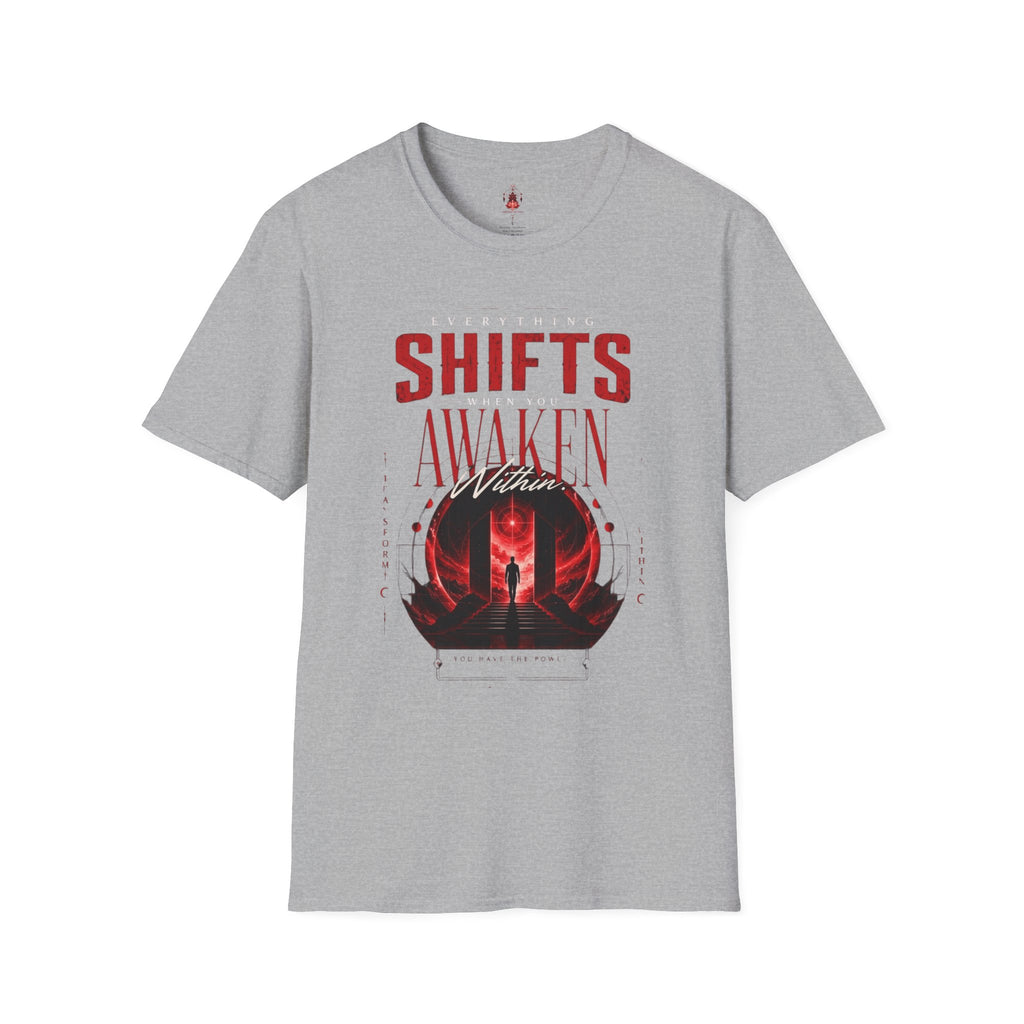 Shifts Awaken T-Shirt — Motivational Night Shift Crew Tee - Awaken Within Apparel