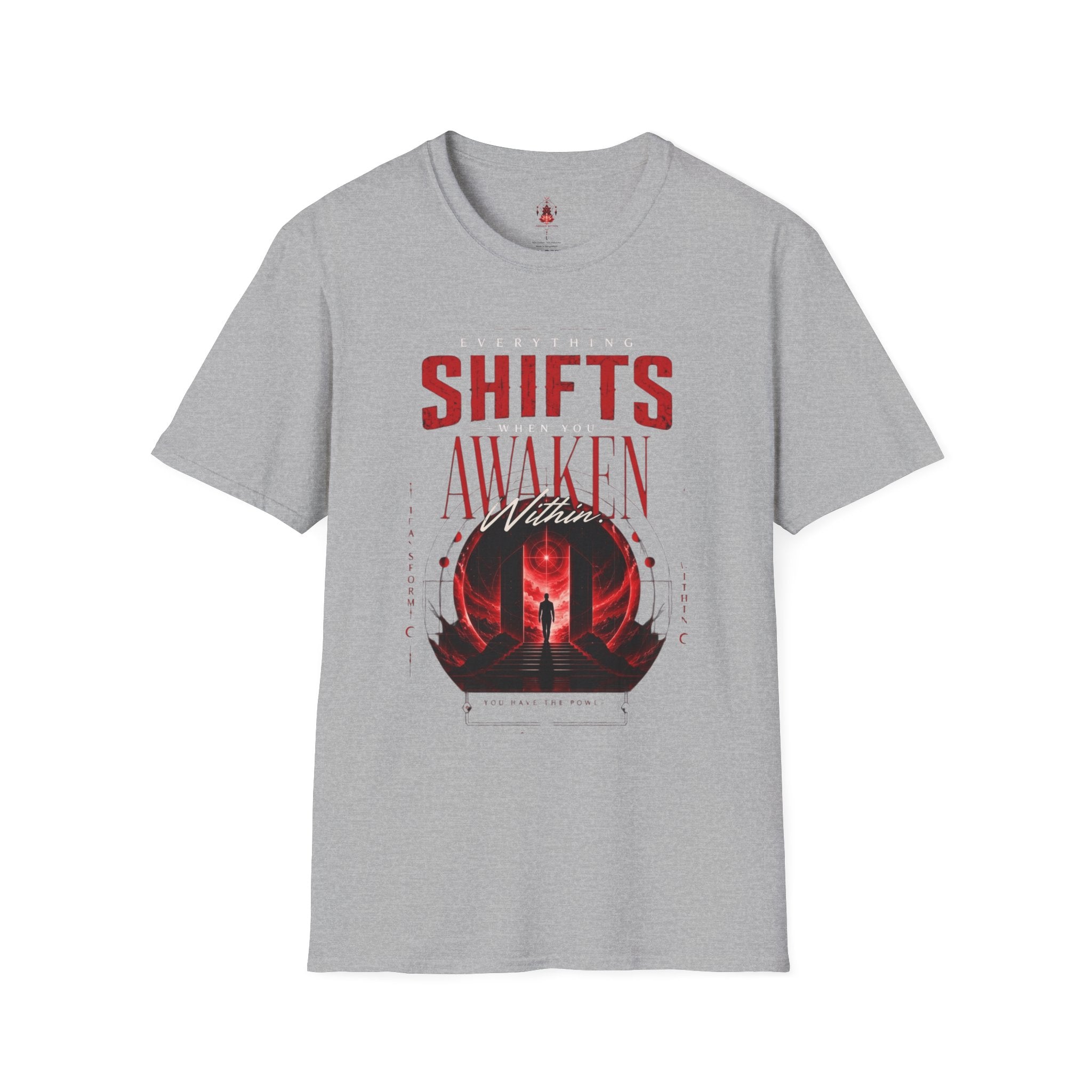 Shifts Awaken T-Shirt — Motivational Night Shift Crew Tee - Awaken Within Apparel