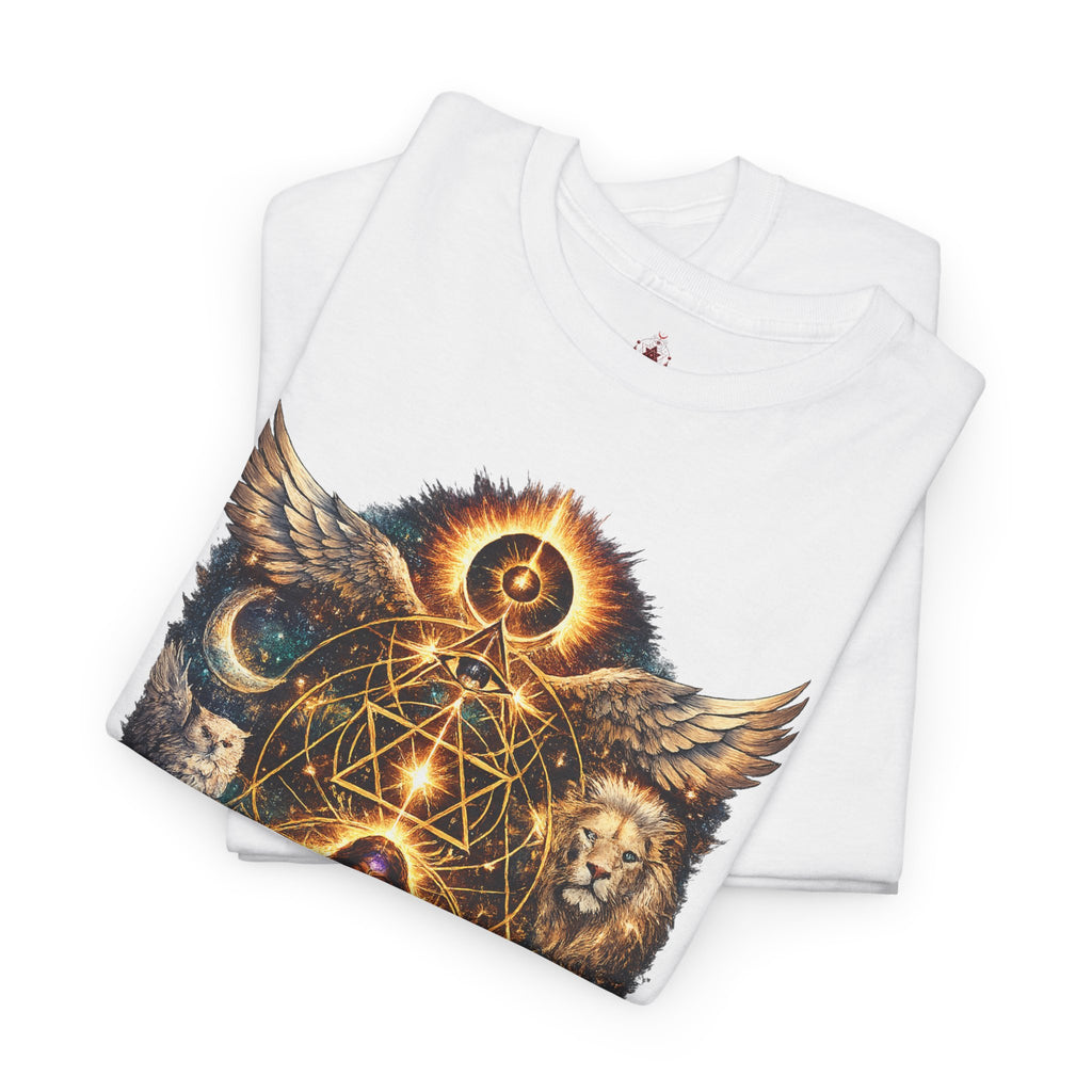 'Anchored, Protected, Guided' Sacred Geometry T-Shirt