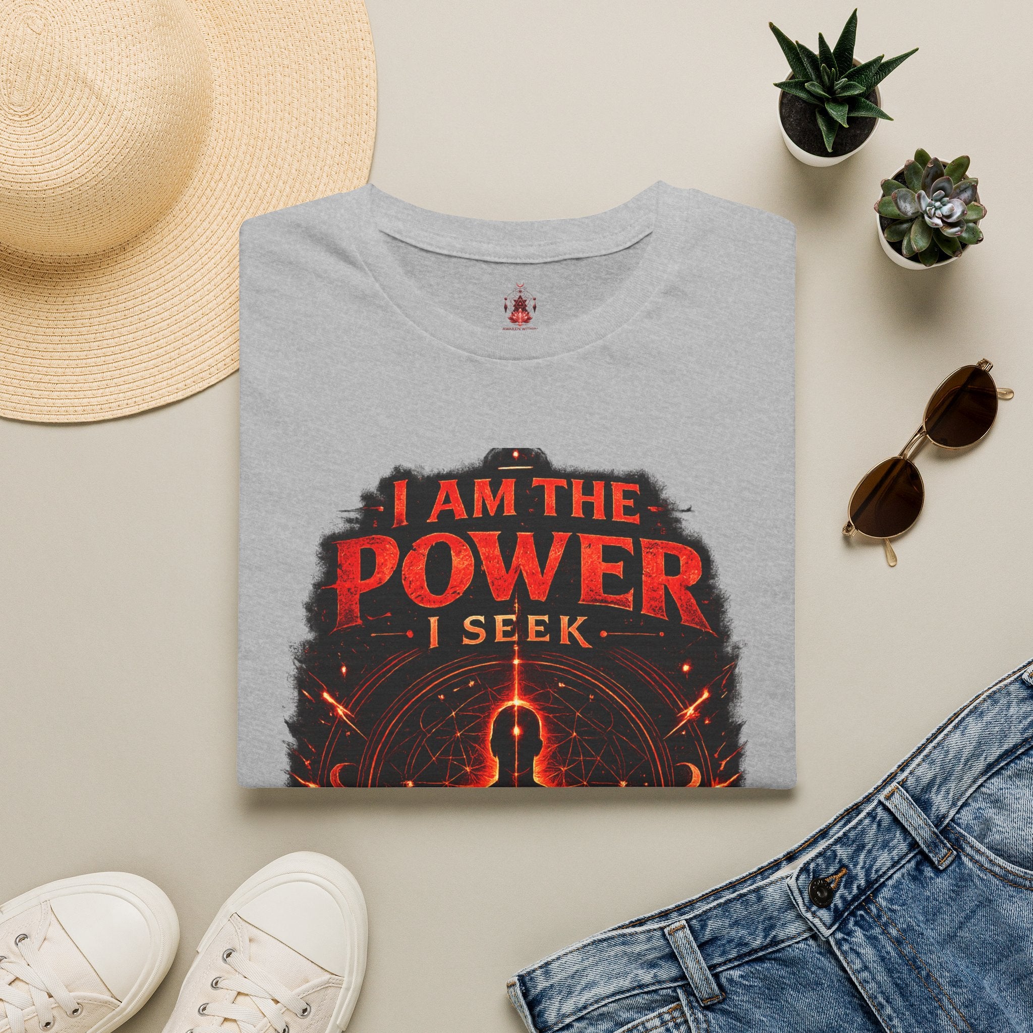 'I Am The Power I Seek' Meditation & Empowerment T-Shirt