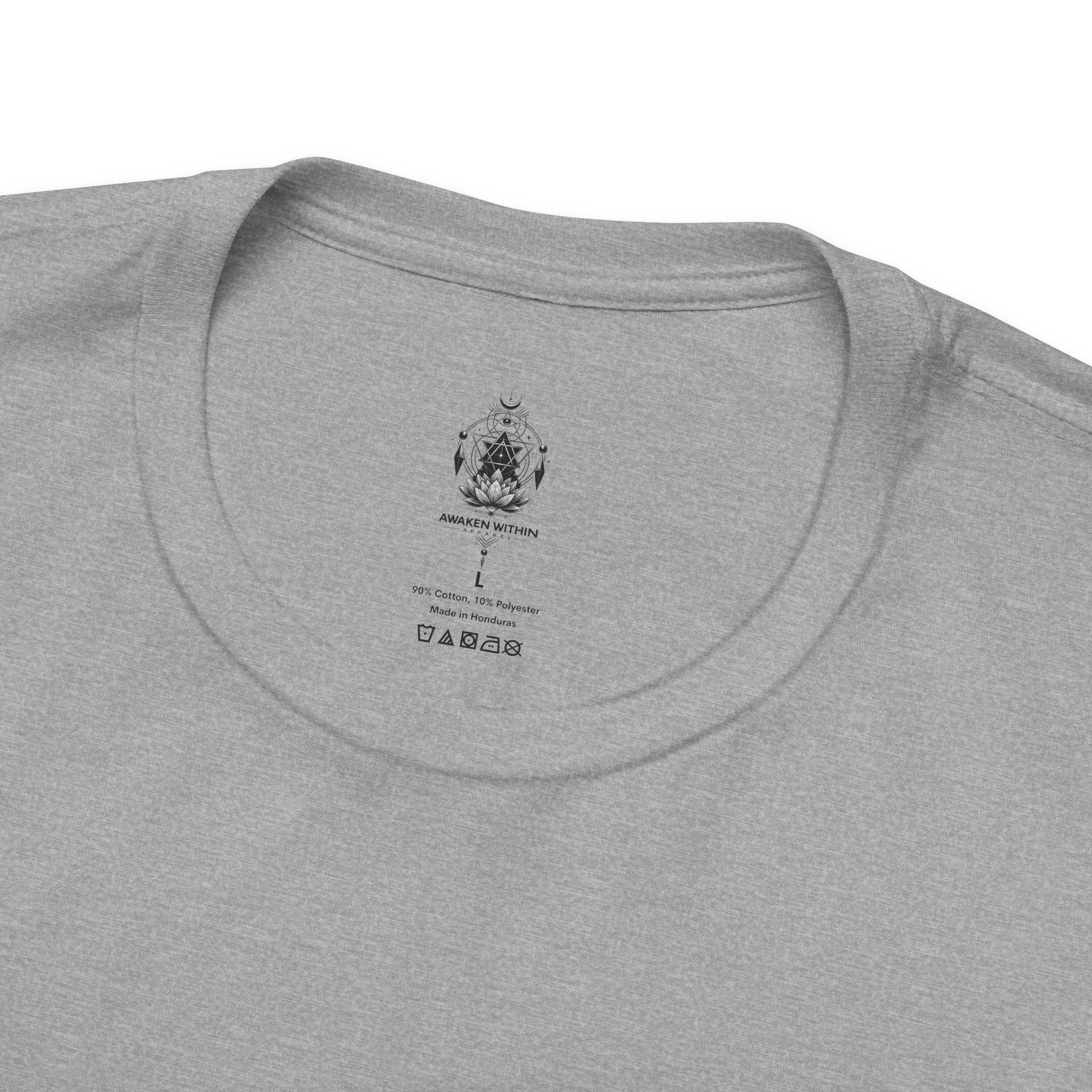 Circular “Wear What You’re Becoming” Tee — Minimal Graphic Short Sleeve