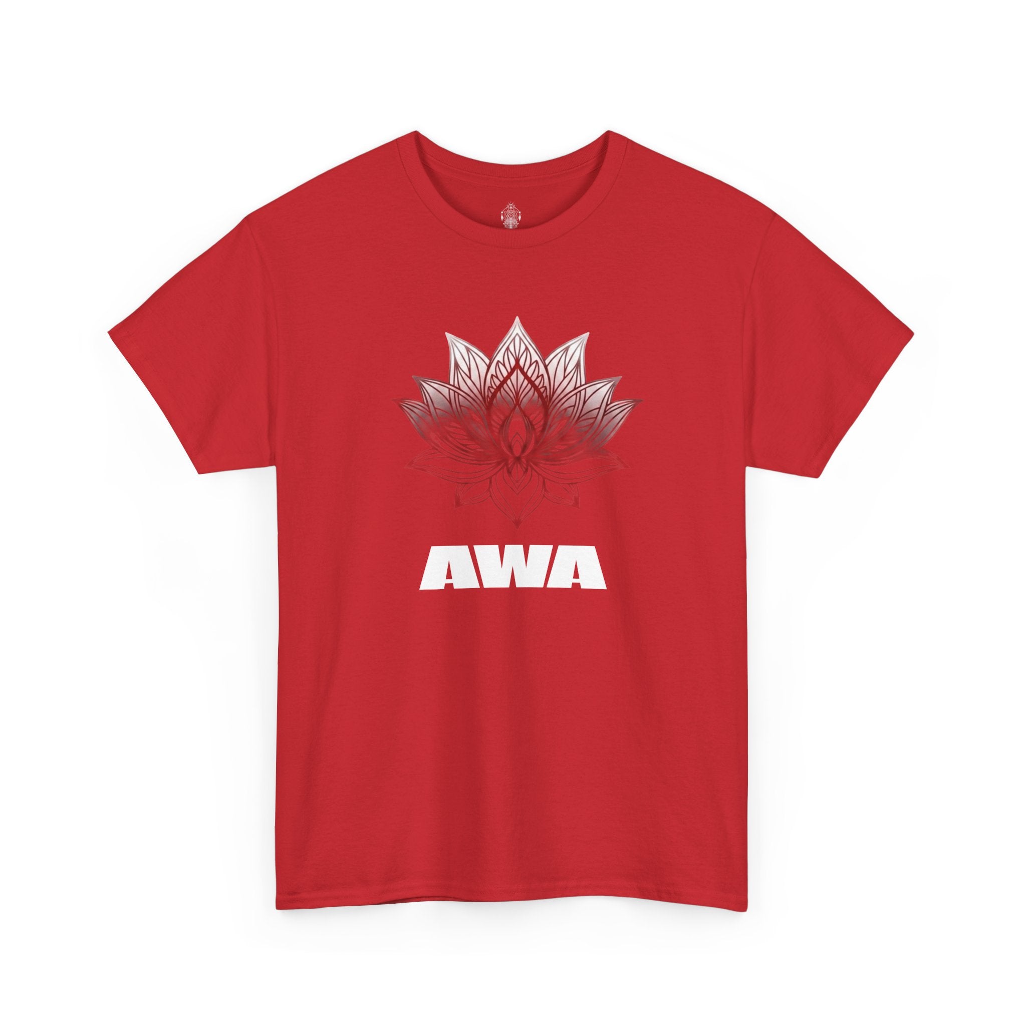 Lotus AWA Graphic Tee — Spiritual Yoga T-Shirt