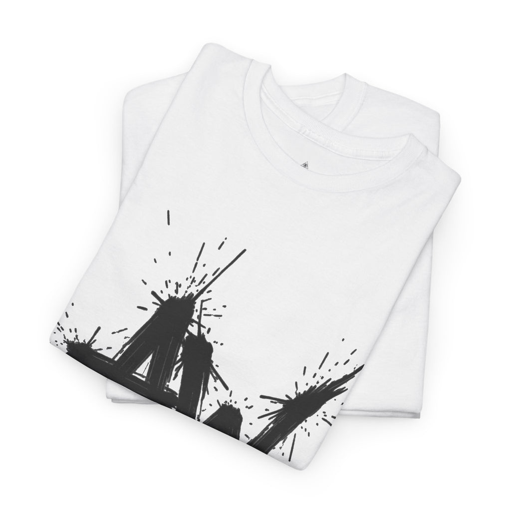 AW Splatter Graphic Tee — Streetwear Logo T-Shirt