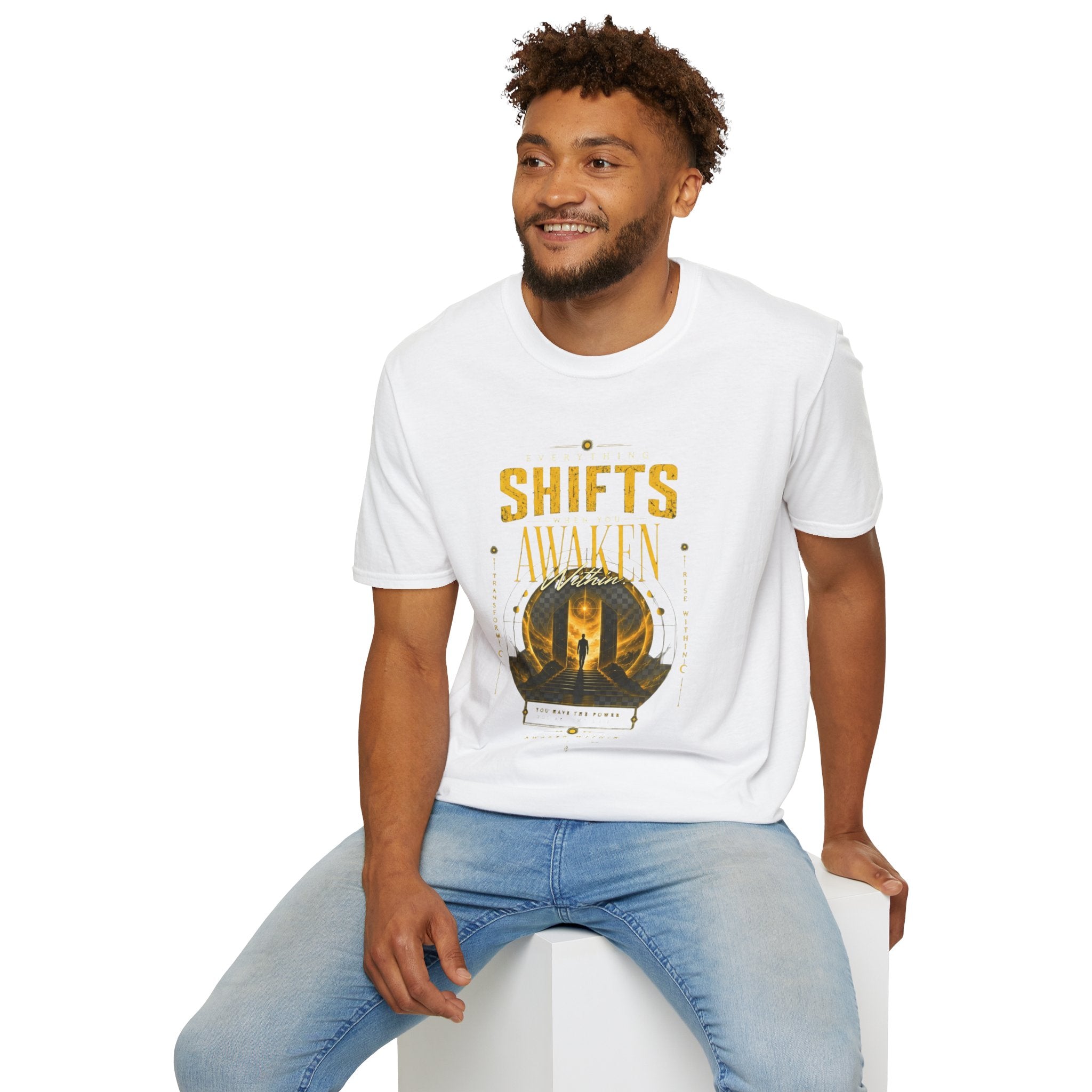 Shifts Awaken T-Shirt — Spiritual Awakening Graphic Tee - Awaken Within Apparel