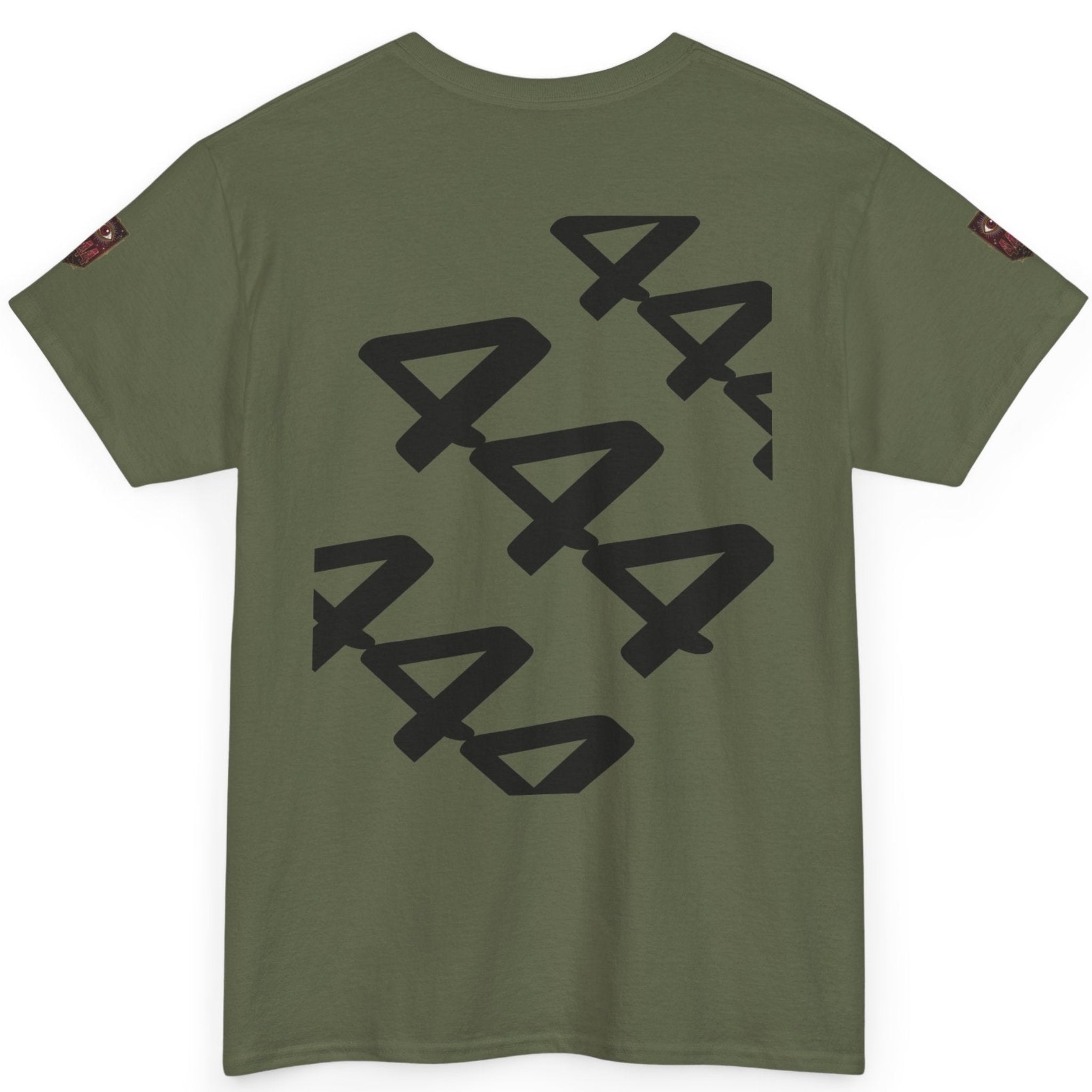 Spade Lotus 444 T-Shirt – Spiritual Eye Graphic Tee | Awaken Within Apparel