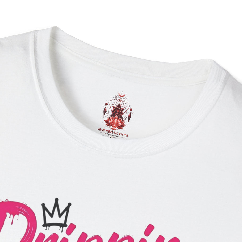 Drippin' Smiley Face Positive Vibes-T-Shirt