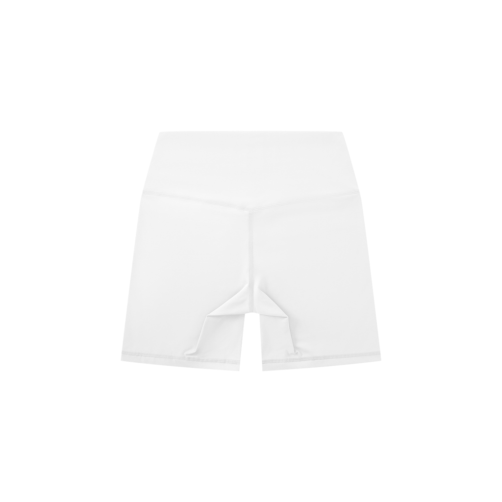 Awaken Within Apparel Lotus Logo- Women's High-Waisted Biker Shorts