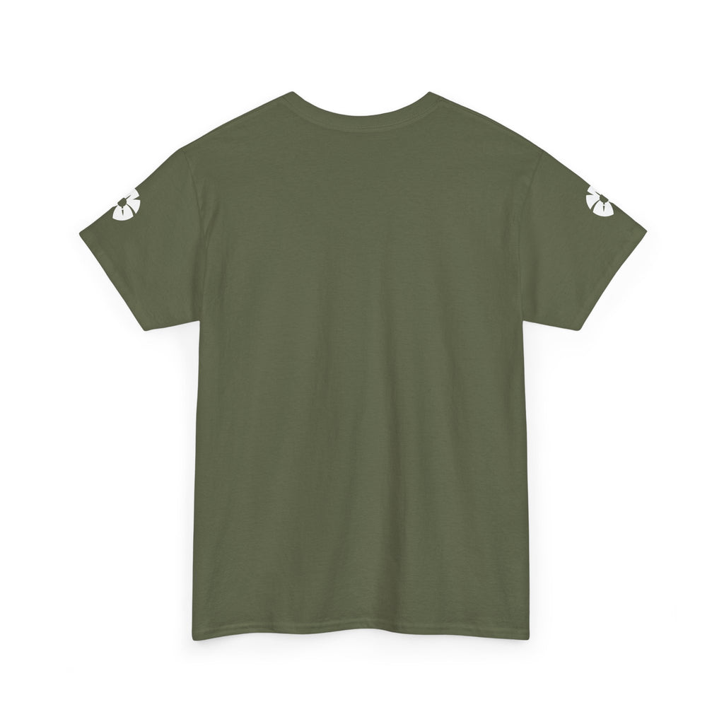 AWA Circle Logo Tee — Bold Black Graphic T‑Shirt with 'AWA' Emblem