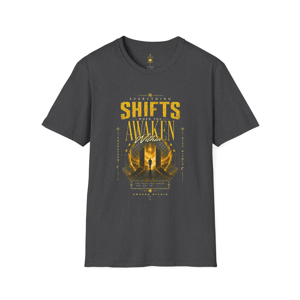 Shifts Awaken T-Shirt — Spiritual Awakening Graphic Tee - Awaken Within Apparel