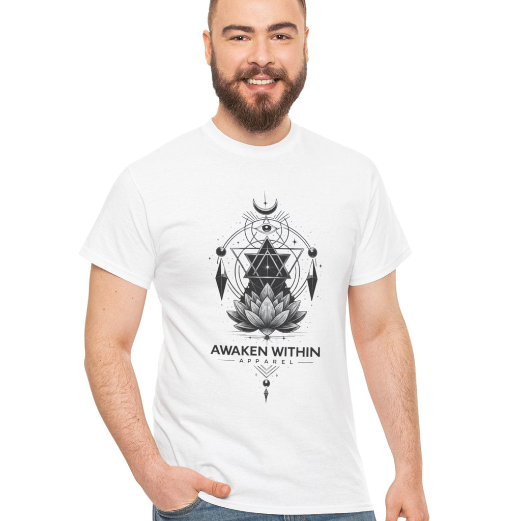 Lotus Tee — Spiritual Geometry T-Shirt