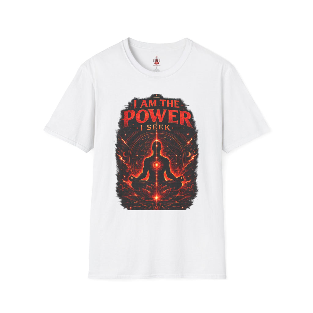 I Am The Power I Seek T-Shirt — Meditation & Empowerment Spiritual Tee - Awaken Within Apparel