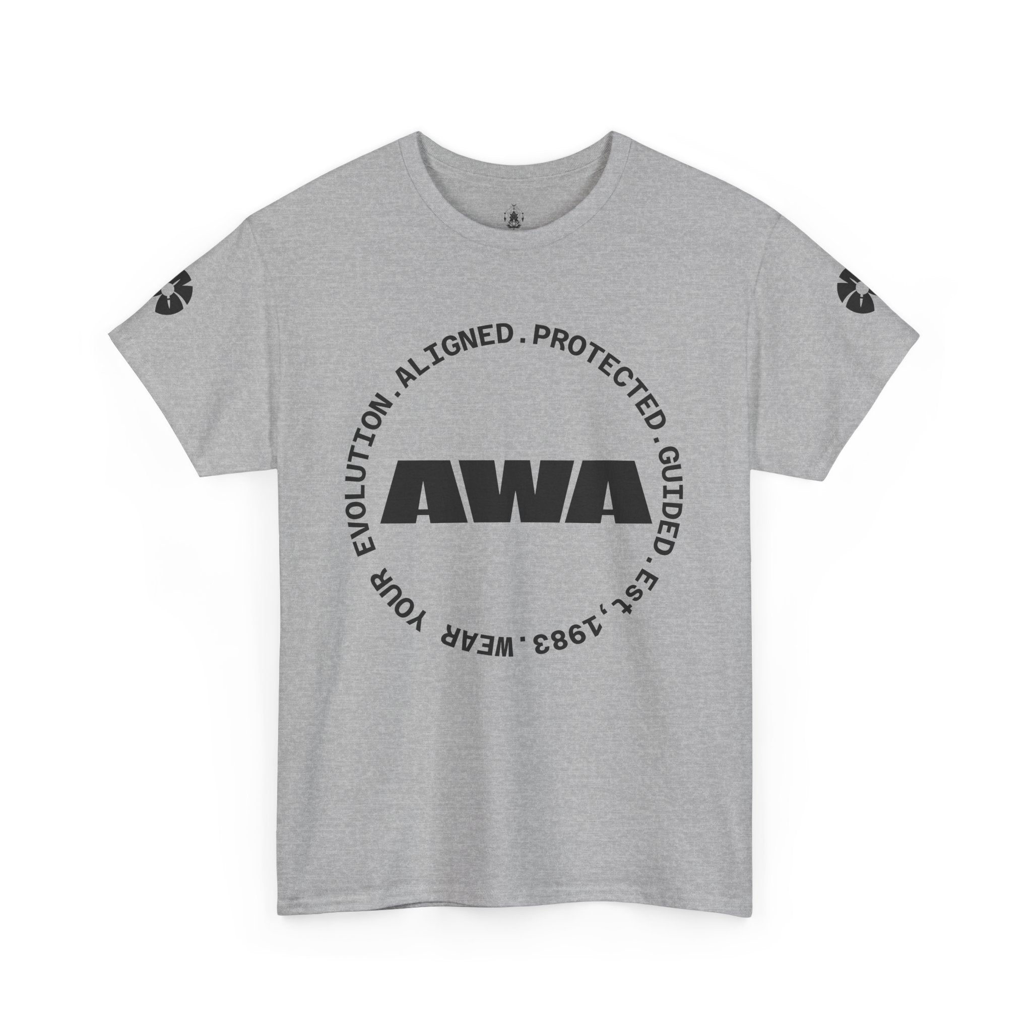AWA Logo Tee — Minimalist Graphic Cotton T-Shirt - Awaken Within Apparel