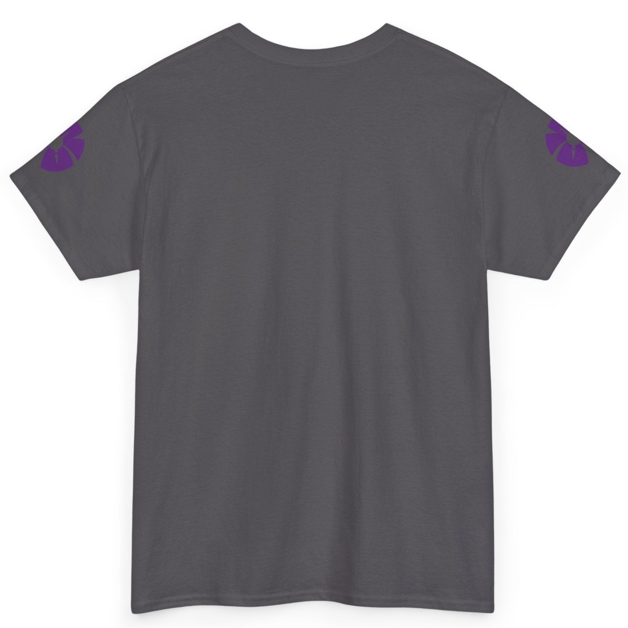AWA Evolution Logo Purple Retro Space Graphic Tee