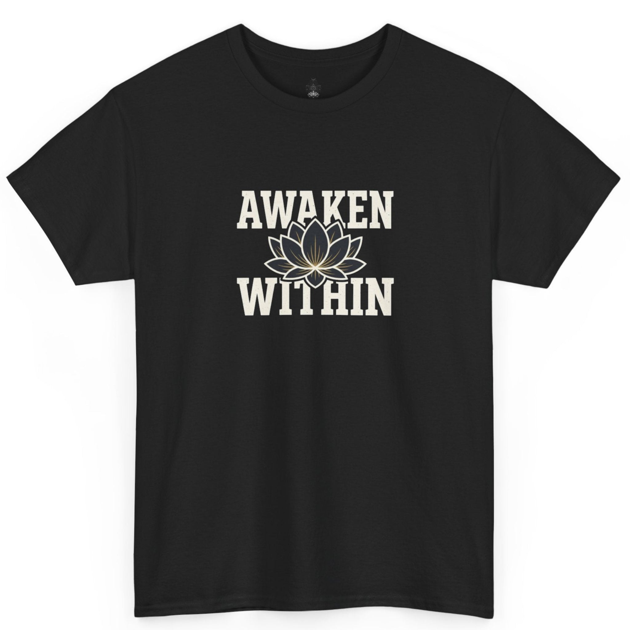 Awaken Within Lotus Tee — Spiritual Yoga Shirt