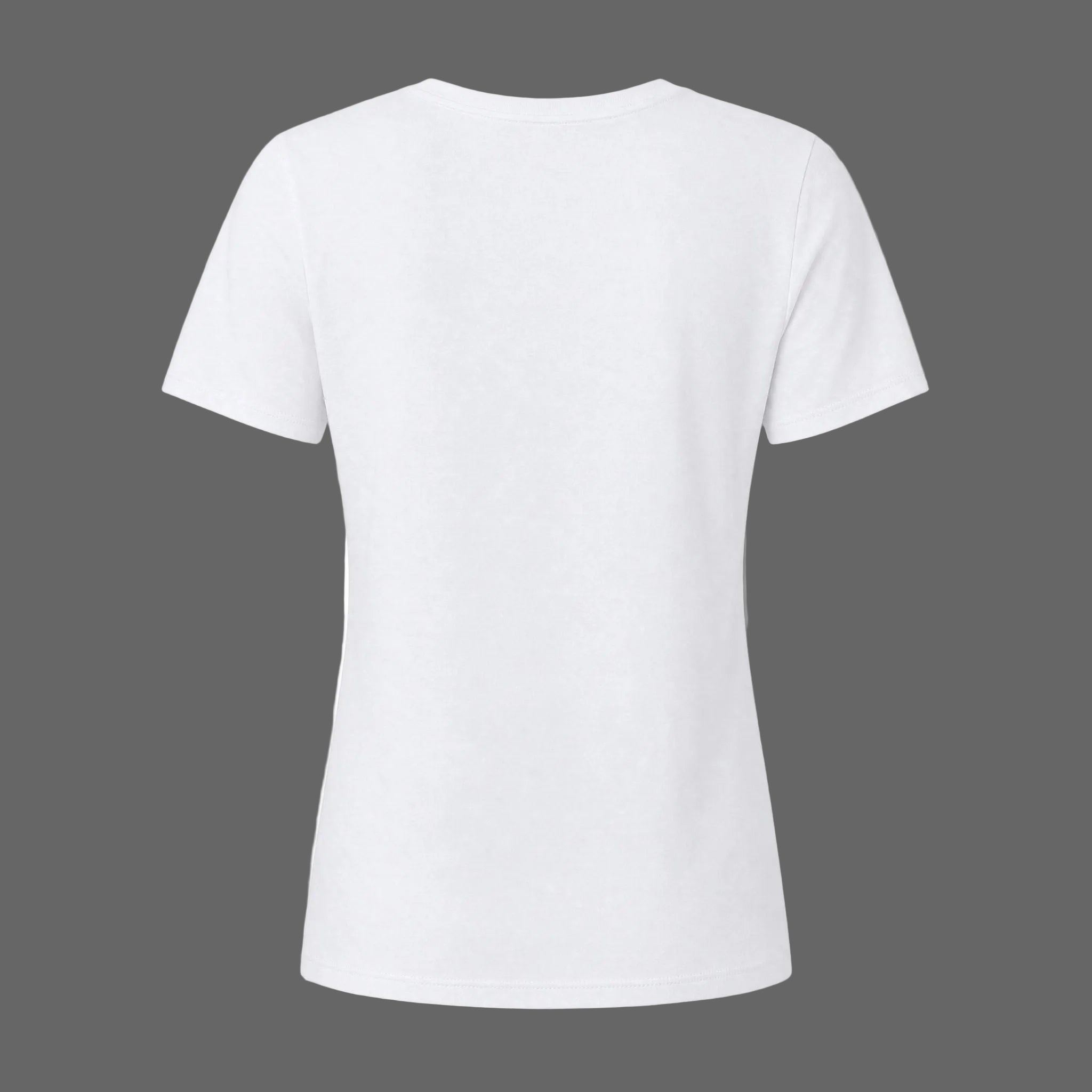 AWA Floral Crest V-Neck Tee