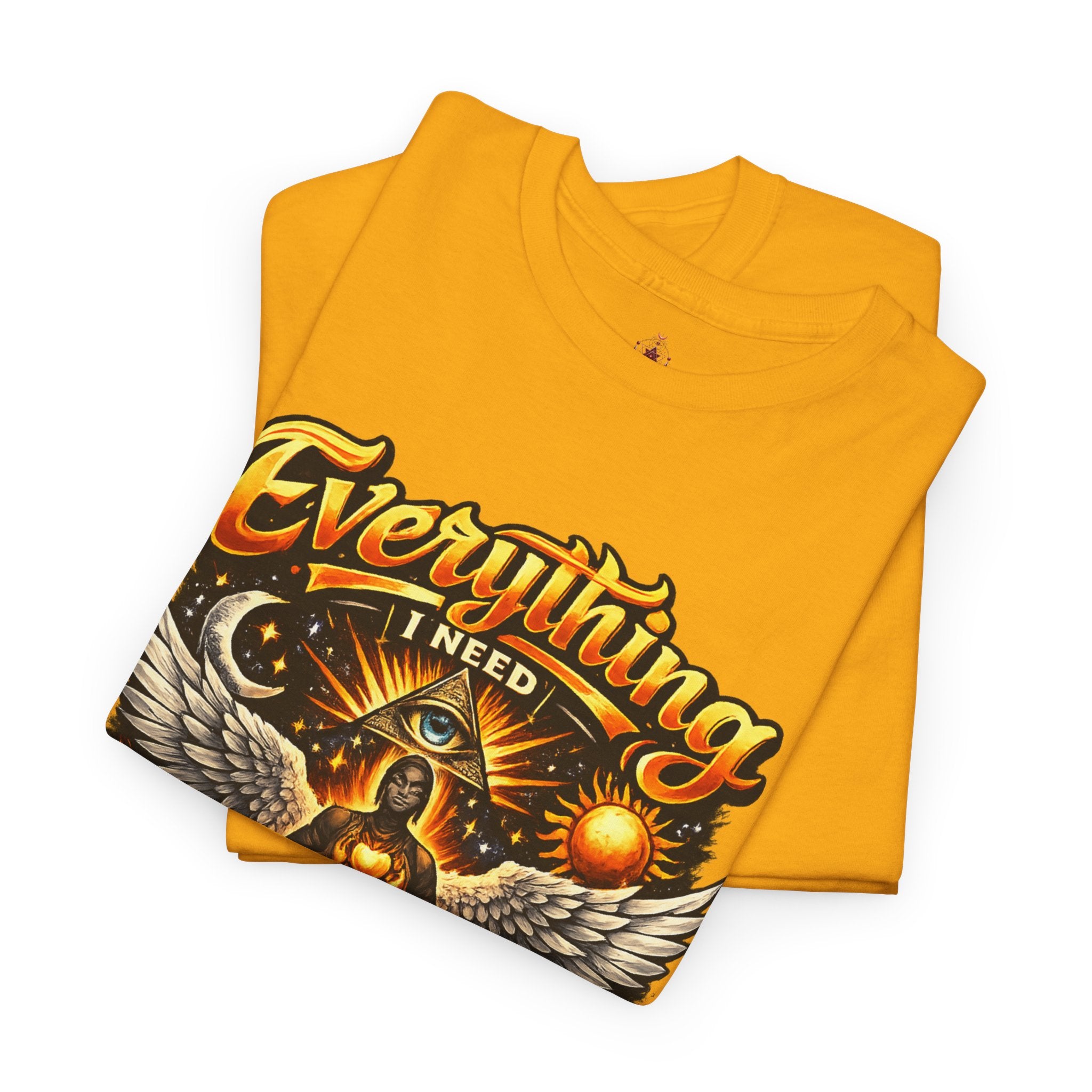 Everything I Need Already Lives Within Me Tee – Inspirational Eagle Graphic T-Shirt - Awaken Within Apparel