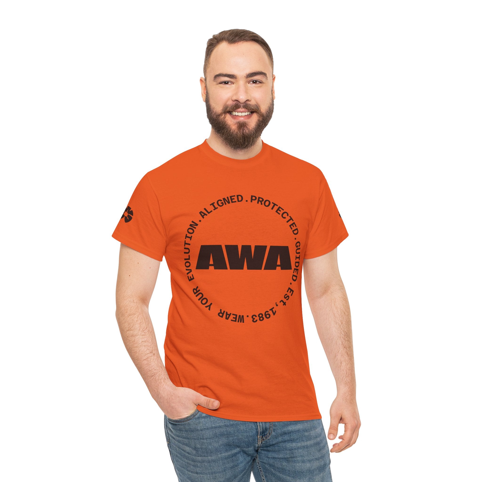 AWA Logo Tee — Minimalist Graphic Cotton T-Shirt - Awaken Within Apparel