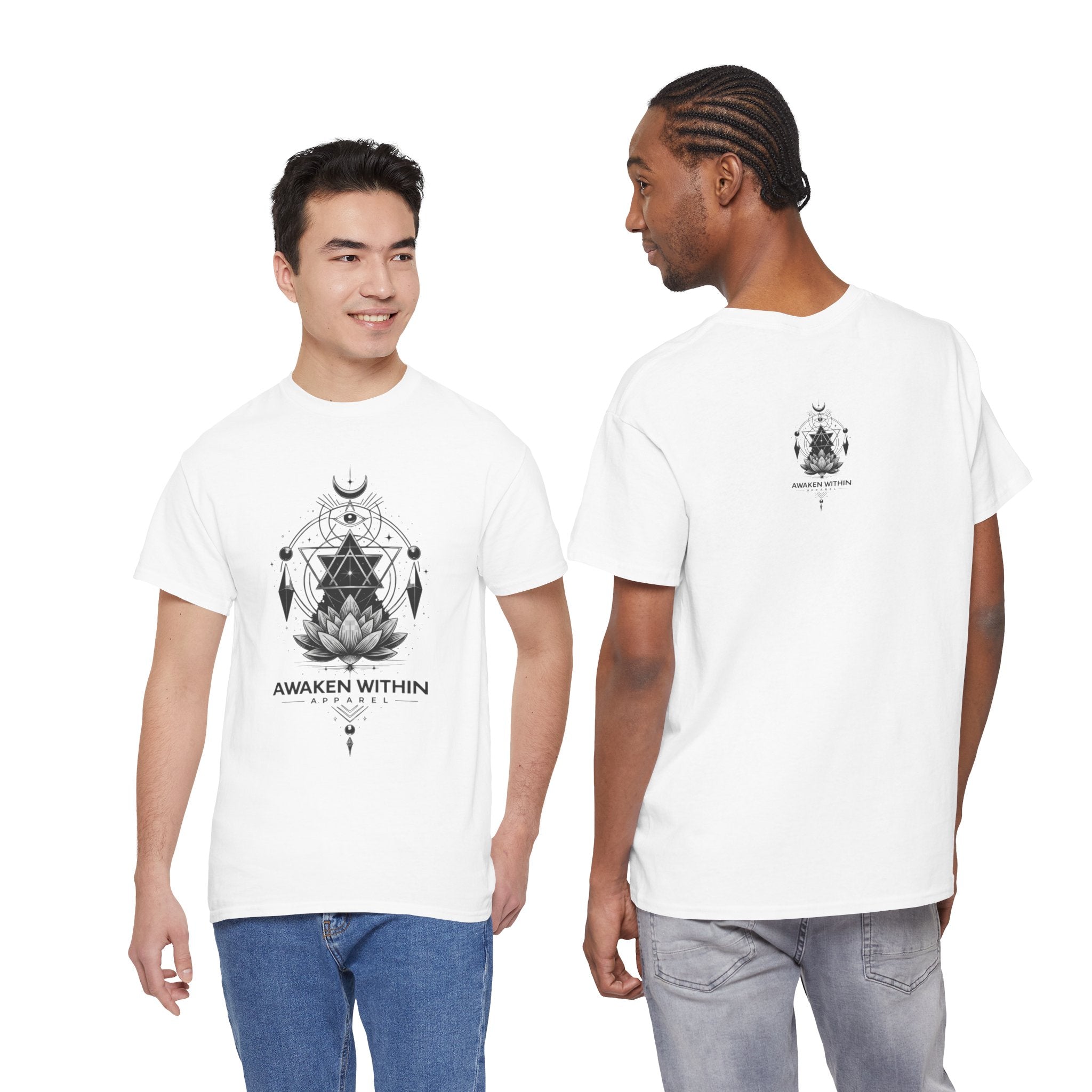 Lotus Tee — Spiritual Geometry T-Shirt