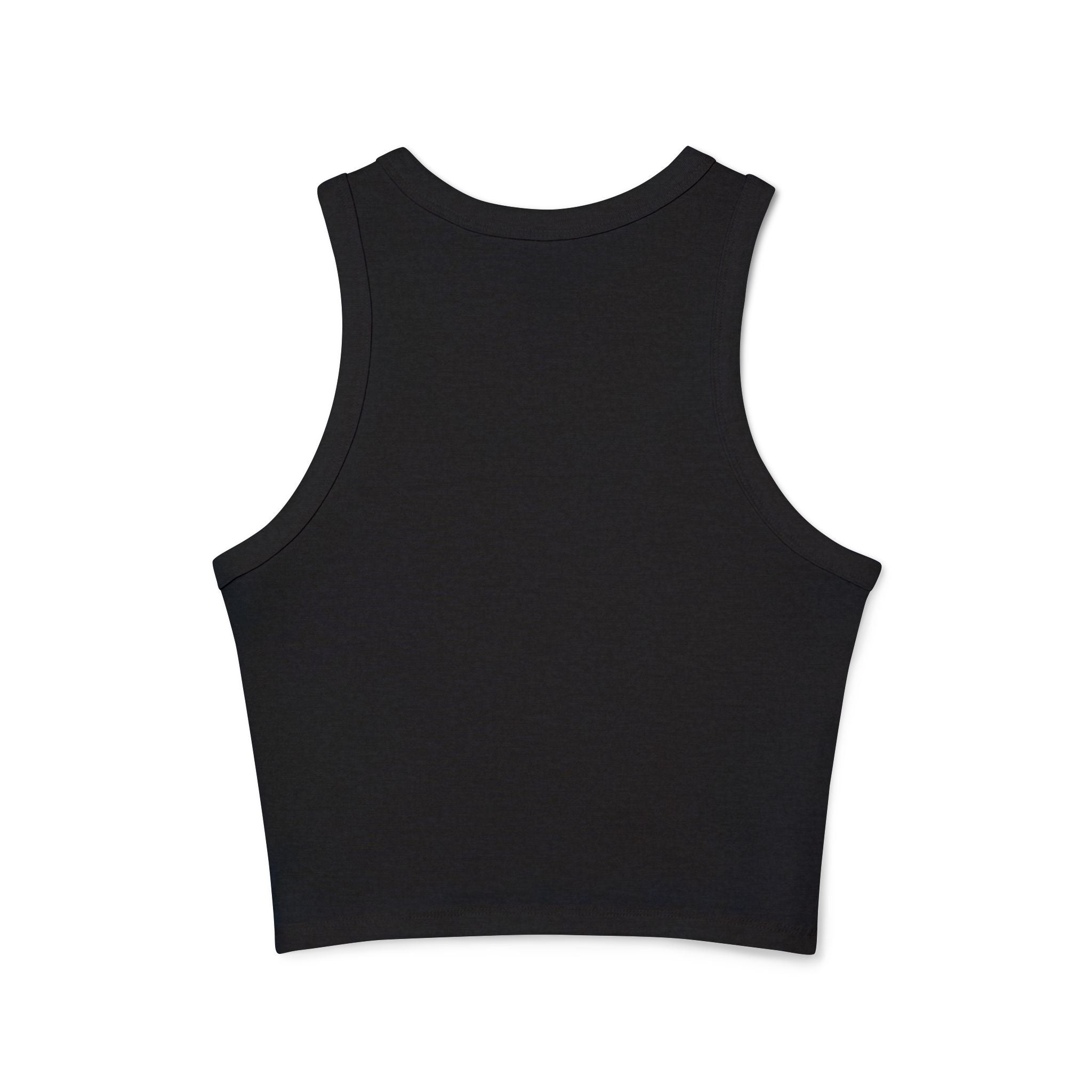 Lotus Racer Crop Tank – Women's Spiritual Yoga Top | Awaken Within Apparel