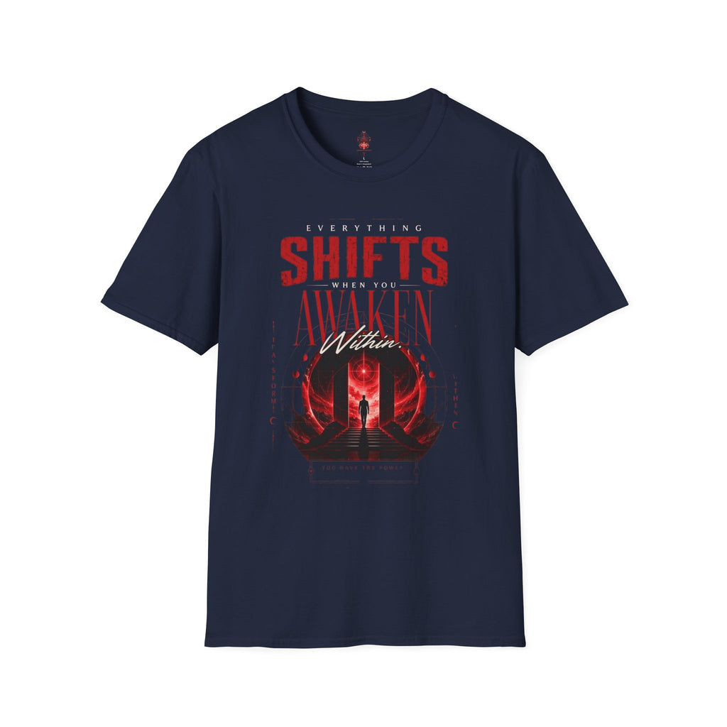 Shifts Awaken T-Shirt — Motivational Night Shift Crew Tee - Awaken Within Apparel