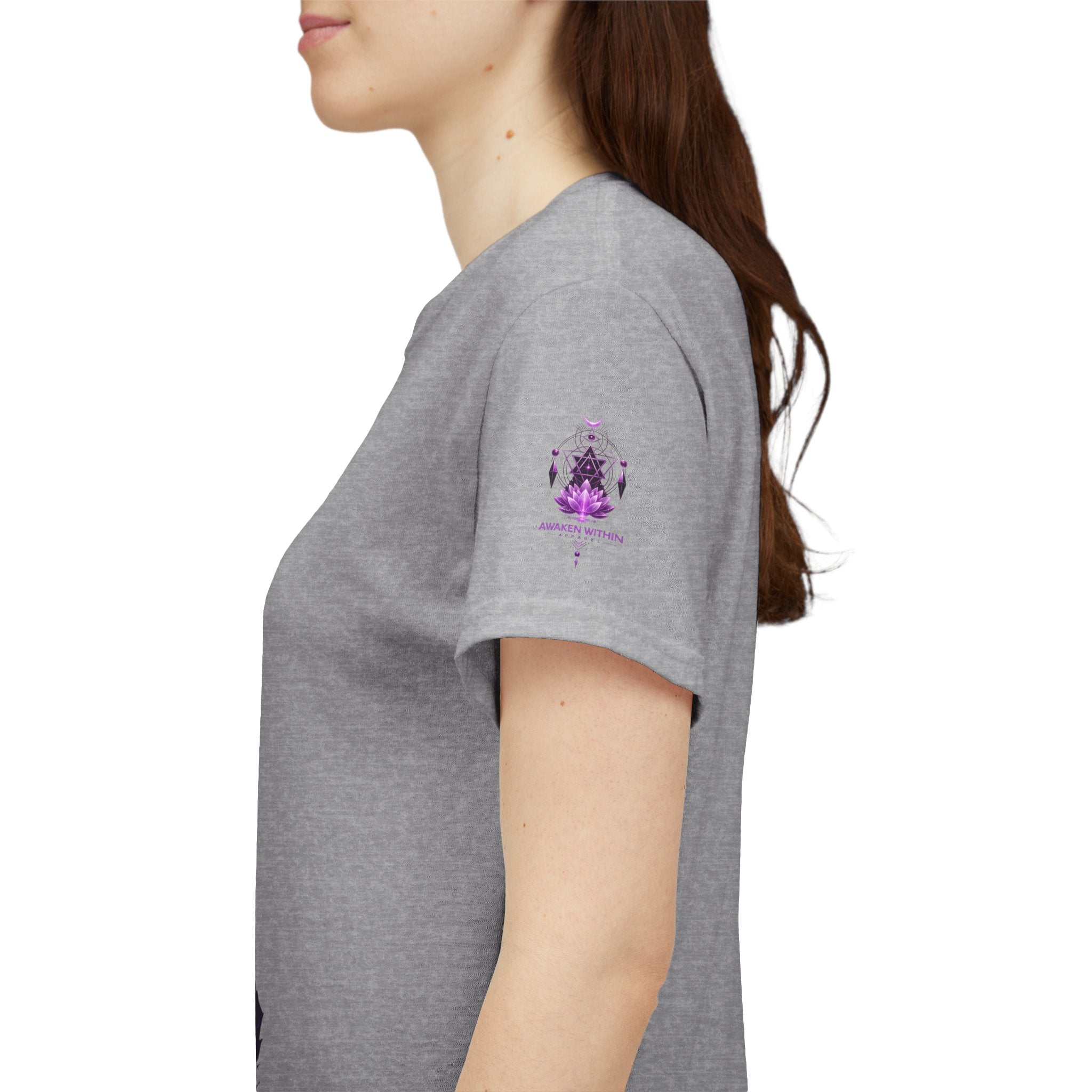 Spiritual Meditation T-Shirt — "Everything Shifts When You Awaken Within" Yoga Tee - Awaken Within Apparel