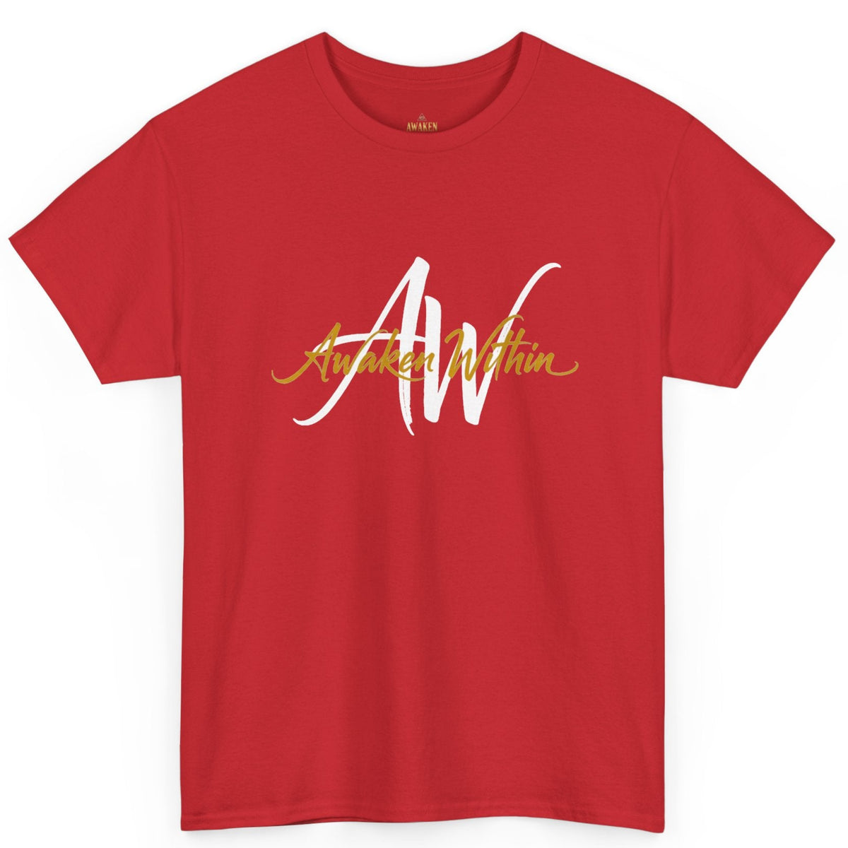AW Script Logo Tee — Streetwear Graphic T-Shirt