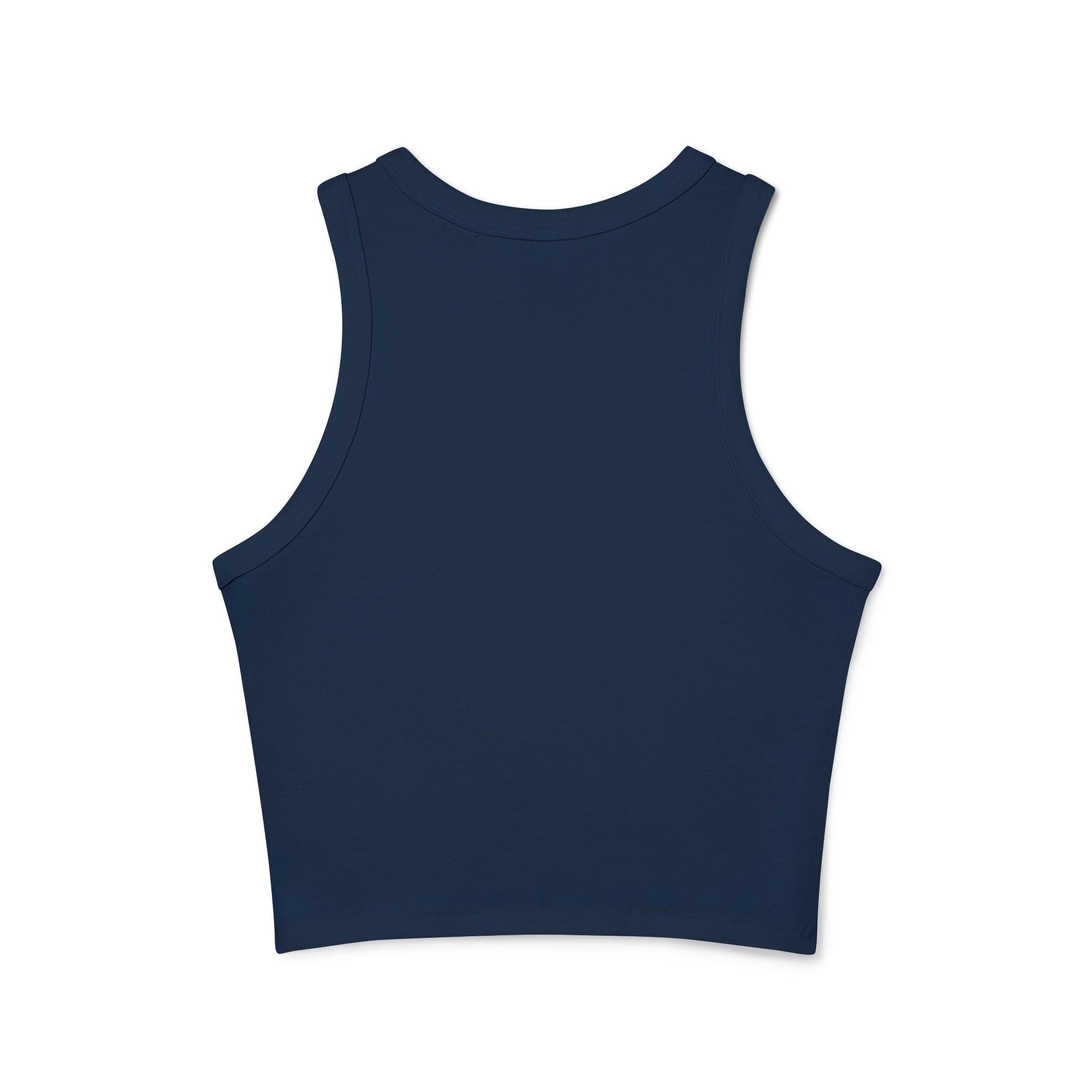 Lotus Racer Crop Tank – Women's Spiritual Yoga Top | Awaken Within Apparel