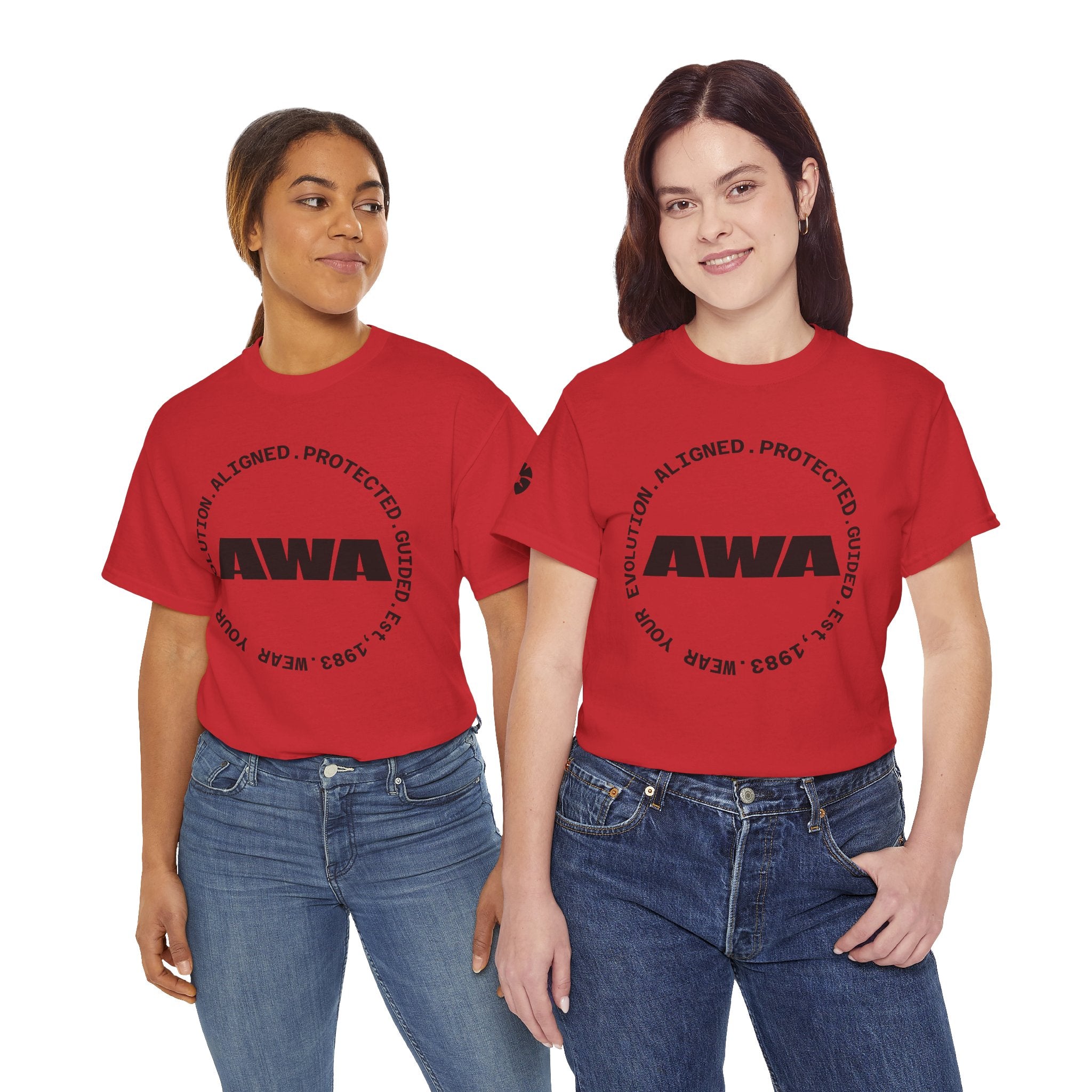 AWA Logo Tee — Minimalist Graphic Cotton T-Shirt - Awaken Within Apparel