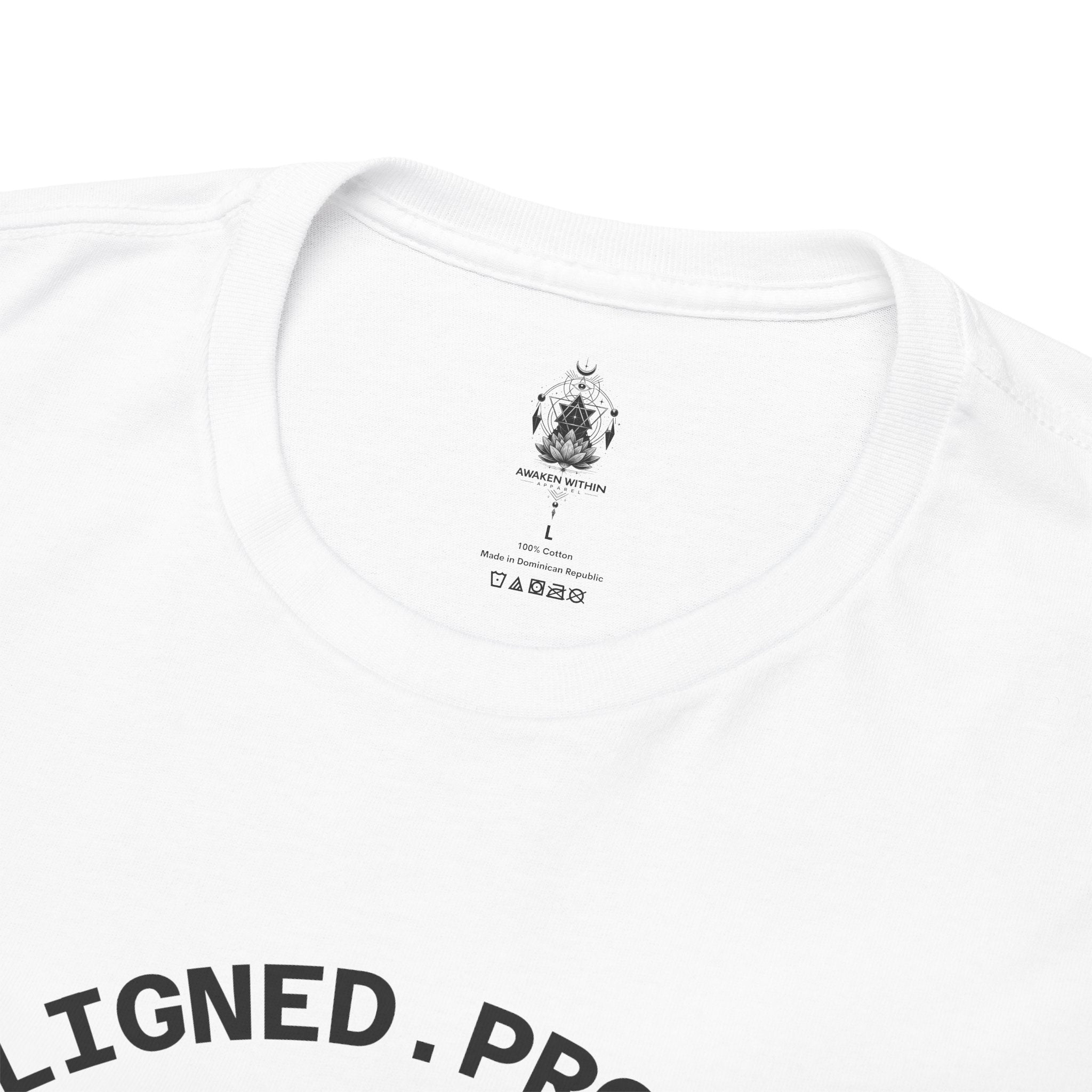 AWA Logo Tee — Minimalist Graphic Cotton T-Shirt - Awaken Within Apparel