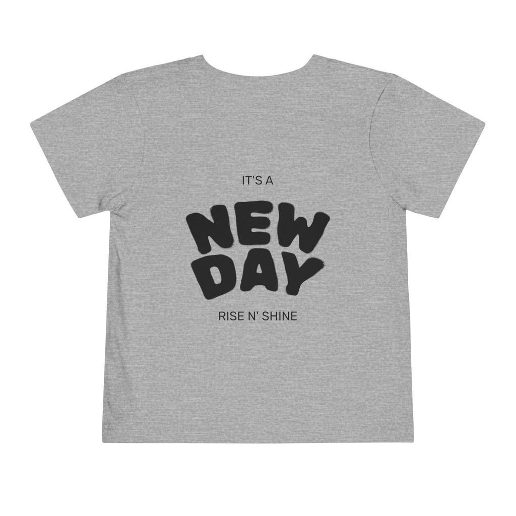 Awaken Within Lotus Toddler Tee — "It's a New Day" Inspirational Kids Shirt