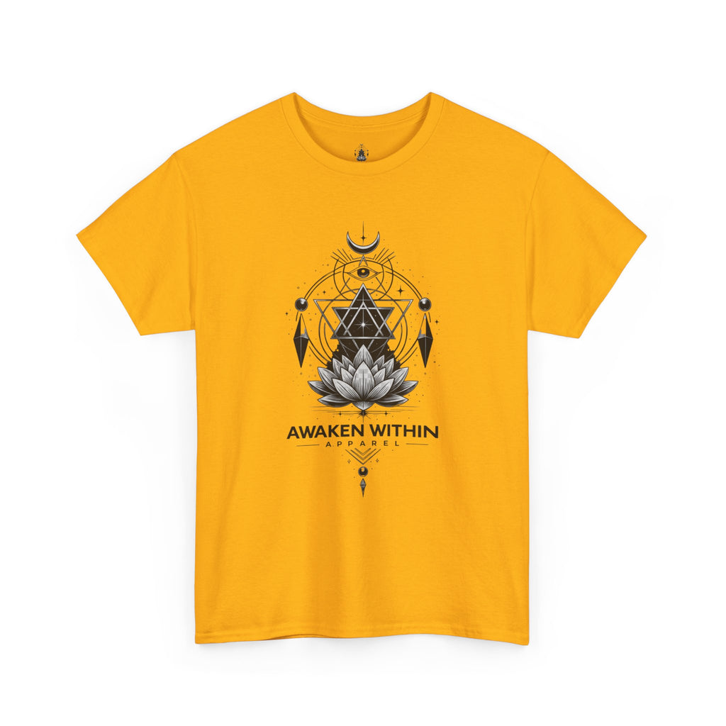 Lotus Tee — Spiritual Geometry T-Shirt