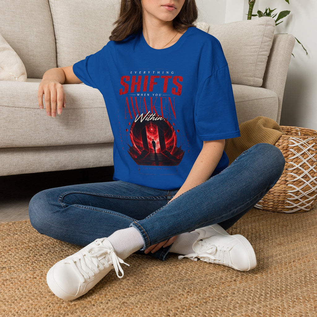 Shifts Awaken T-Shirt — Motivational Night Shift Crew Tee - Awaken Within Apparel