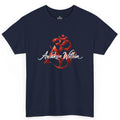 AW Om Composite Tee — Red Sacred Symbol Graphic T-Shirt