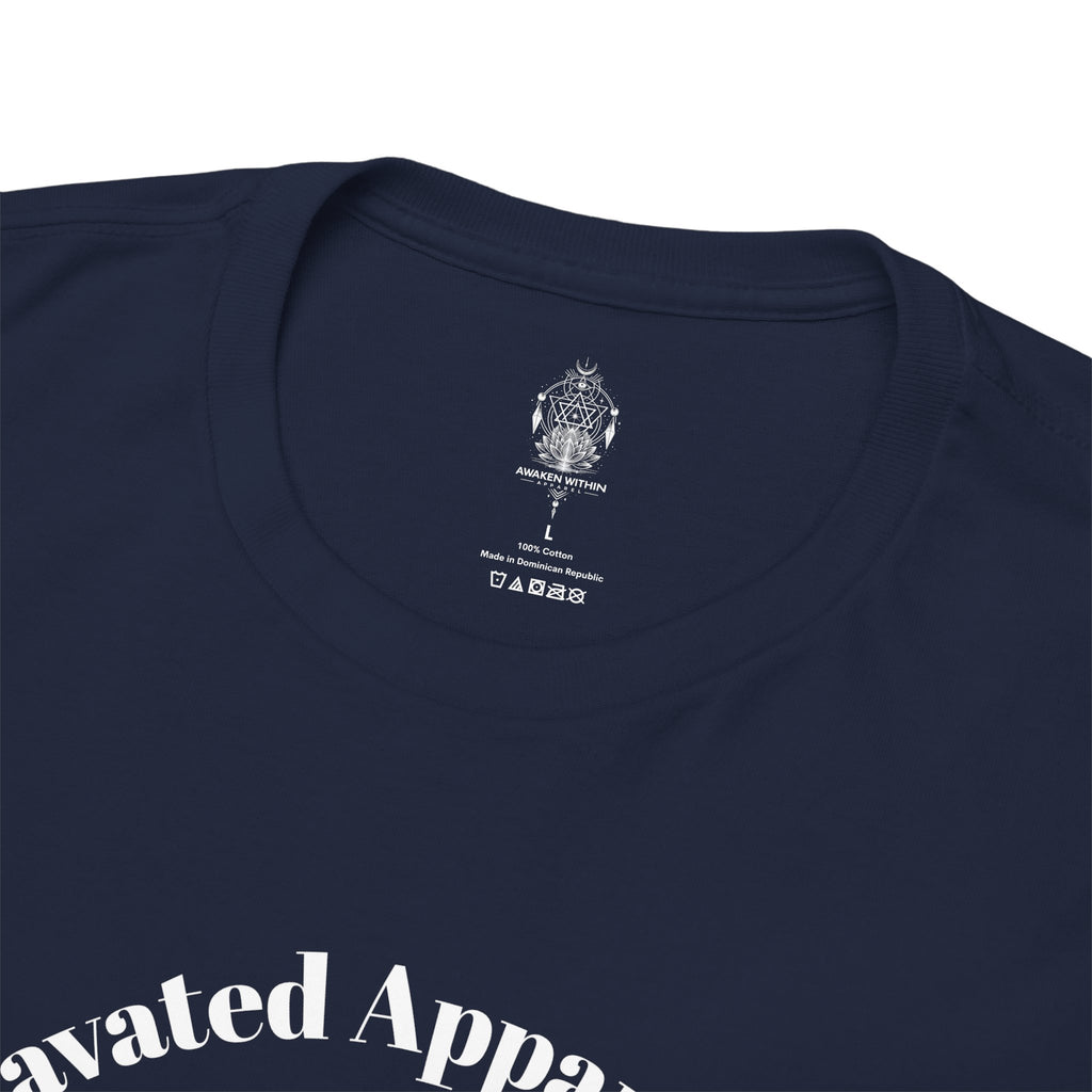 Elevated Minds Lotus Tee — Spiritual Graphic T-Shirt with Moon & Lotus - Awaken Within Apparel