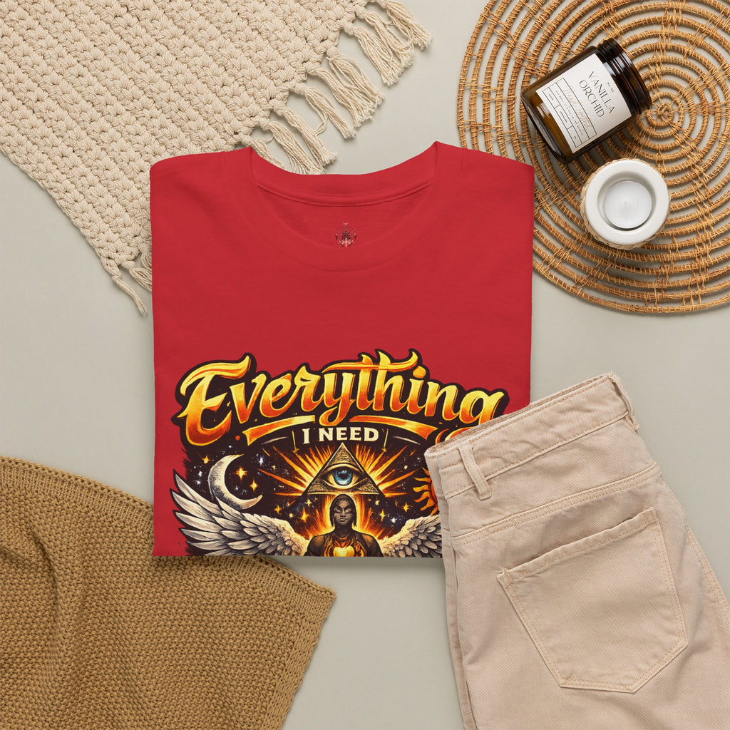 Everything I Need Already Lives Within Me Tee – Inspirational Eagle Graphic T-Shirt - Awaken Within Apparel