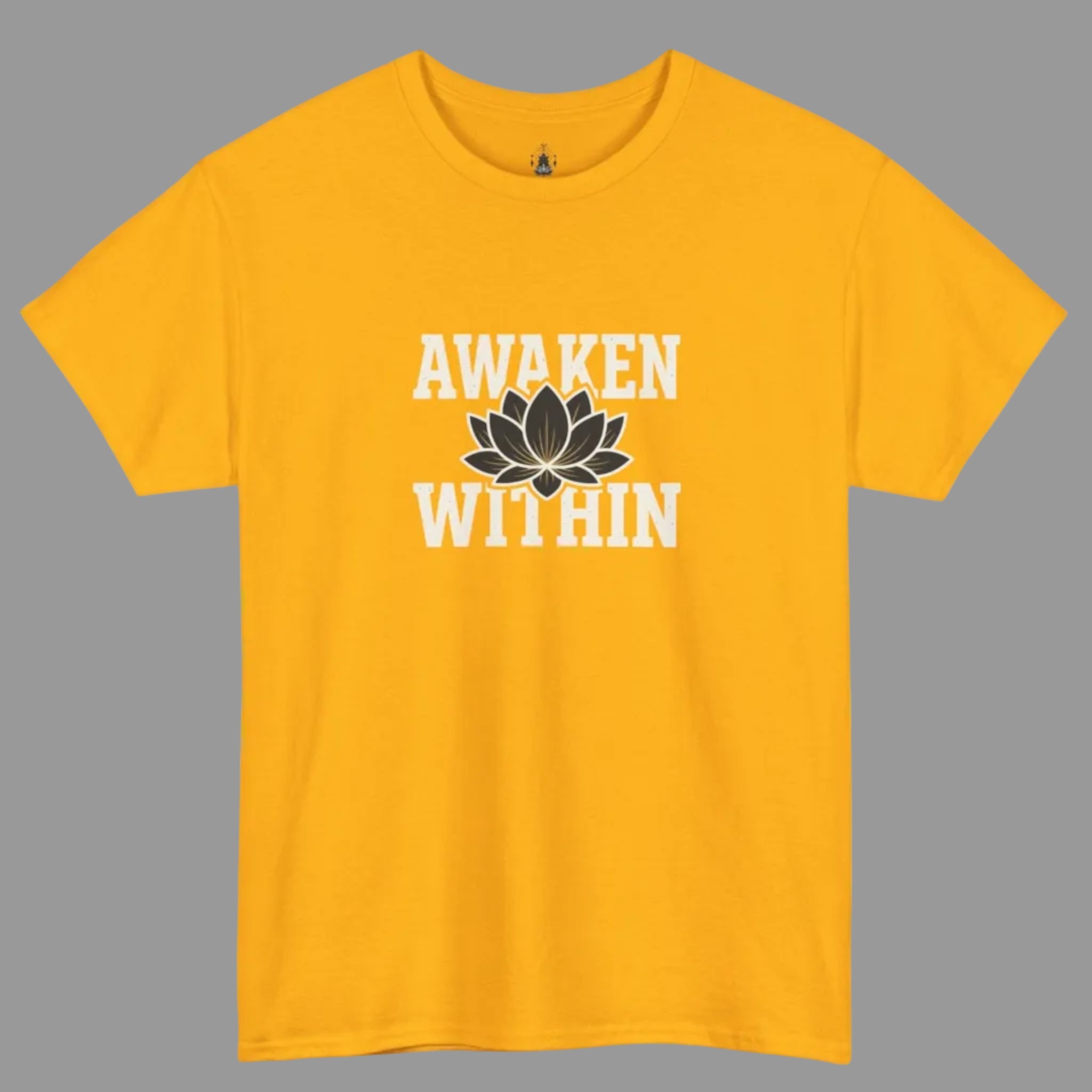 Awaken Within Lotus Tee — Spiritual Yoga Shirt