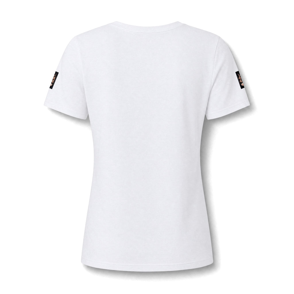 Awaken Within 444 Lotus V-Neck Tee – Women's Spiritual Shirt | Awaken Within Apparel