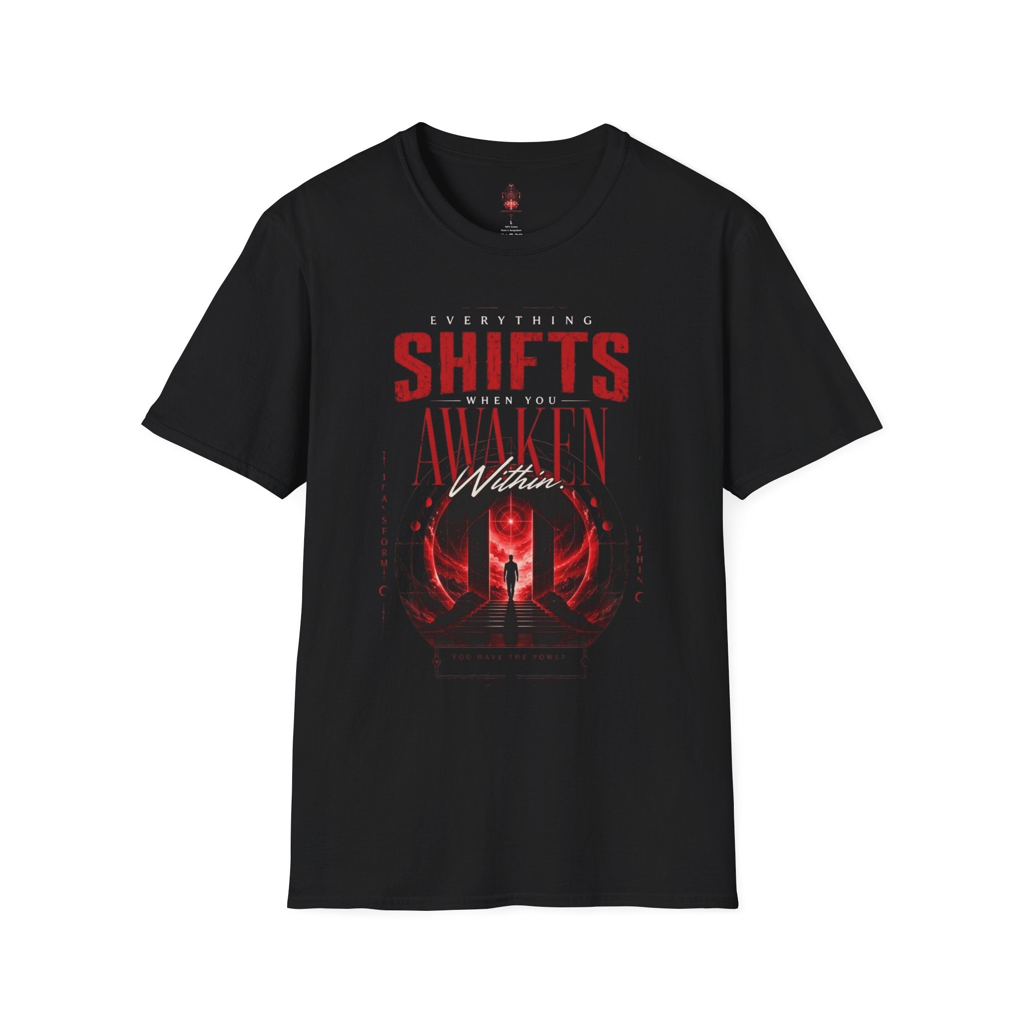 Shifts Awaken T-Shirt — Motivational Night Shift Crew Tee - Awaken Within Apparel