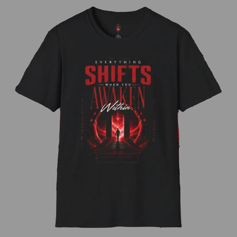 Shifts Awaken T-Shirt — Motivational Night Shift Crew Tee