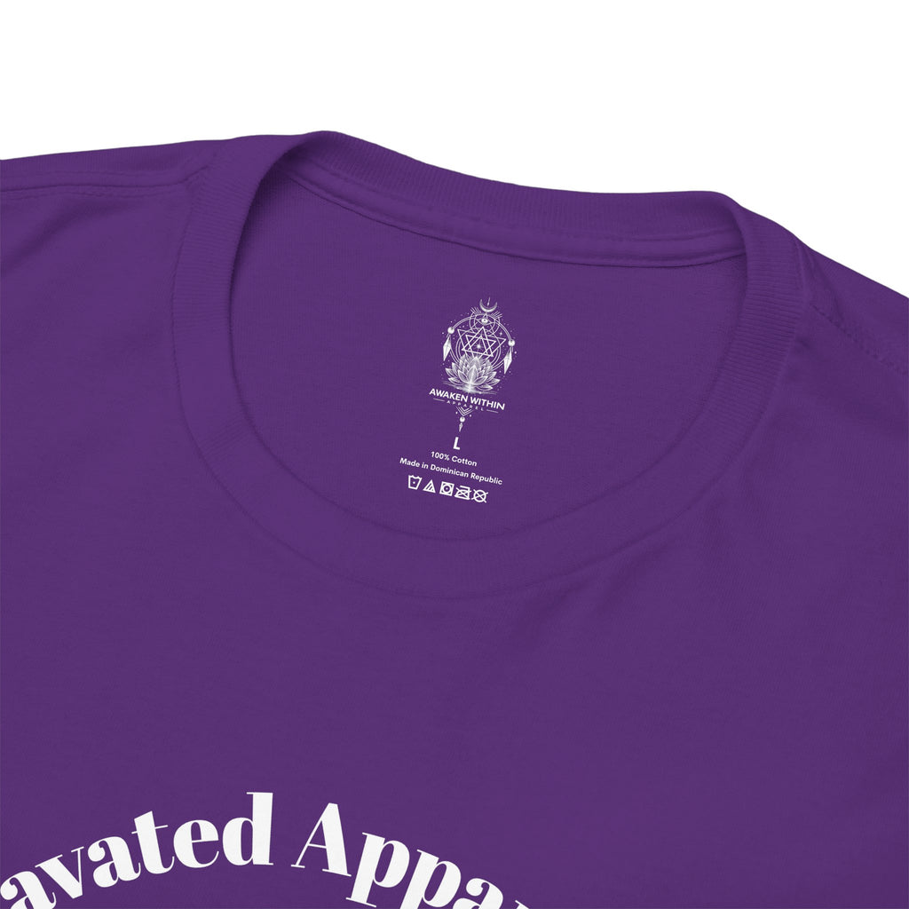 Elevated Minds Lotus Tee — Spiritual Graphic T-Shirt with Moon & Lotus - Awaken Within Apparel