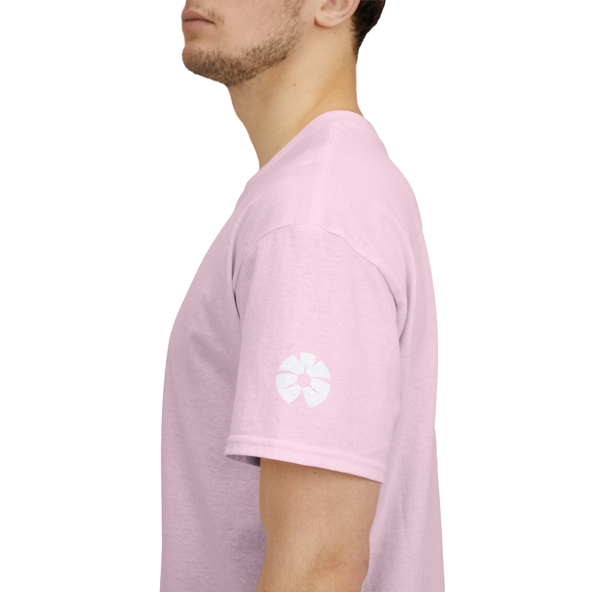 AWA Circle Logo Tee — Bold Black Graphic T‑Shirt with 'AWA' Emblem